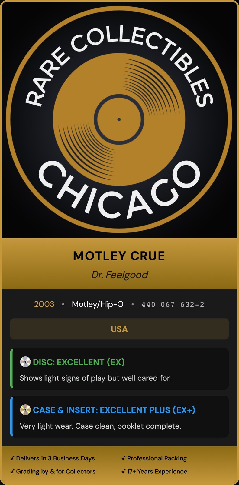 Motley Crue – Dr. Feelgood (2003)