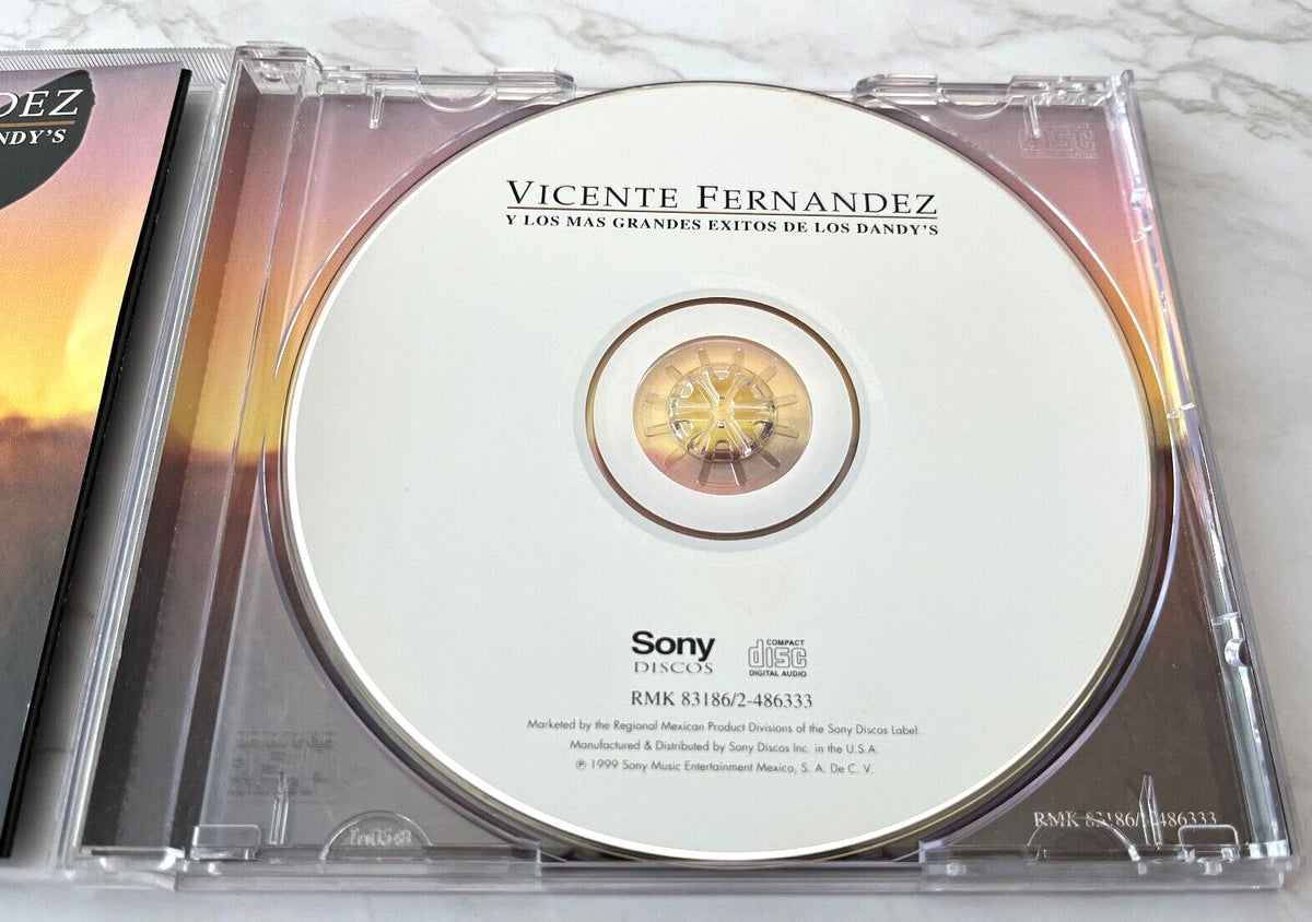 Vicente Fernandez – Exitos De Los Dandy's (1999) [ORIGINAL USA PRESS]
