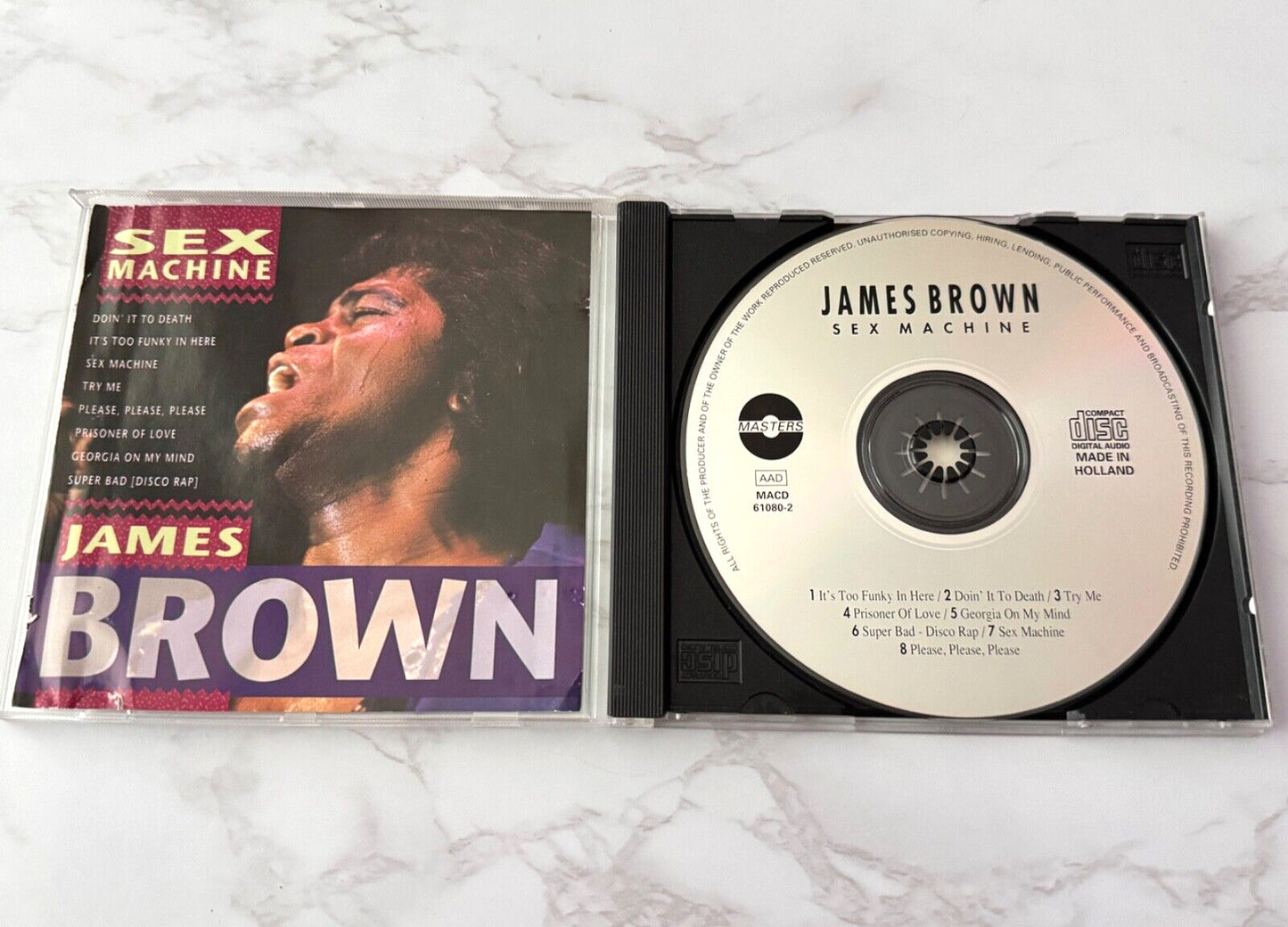 James Brown – Sex Machine (1996) [ORIGINAL HOLLAND PRESS]