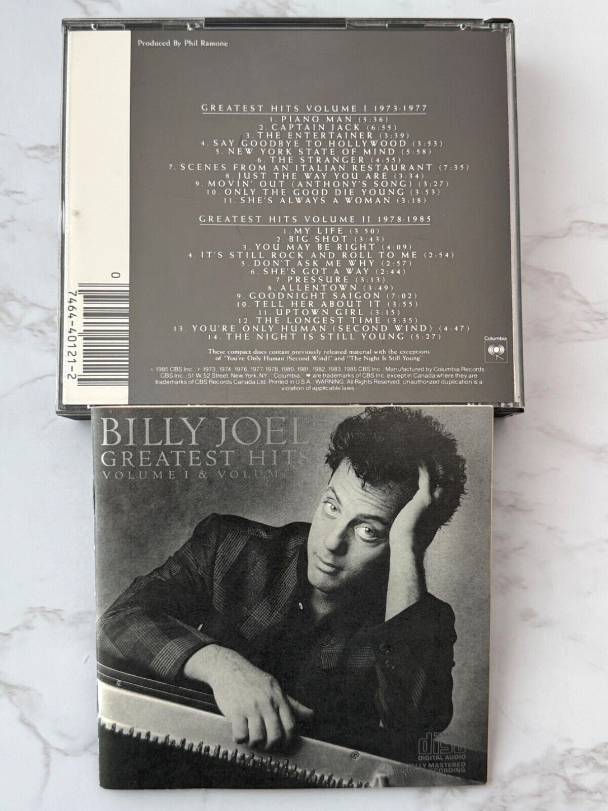 Billy Joel – Greatest Hits Vol. 1 & Vol. 2 [DADC PRESS]