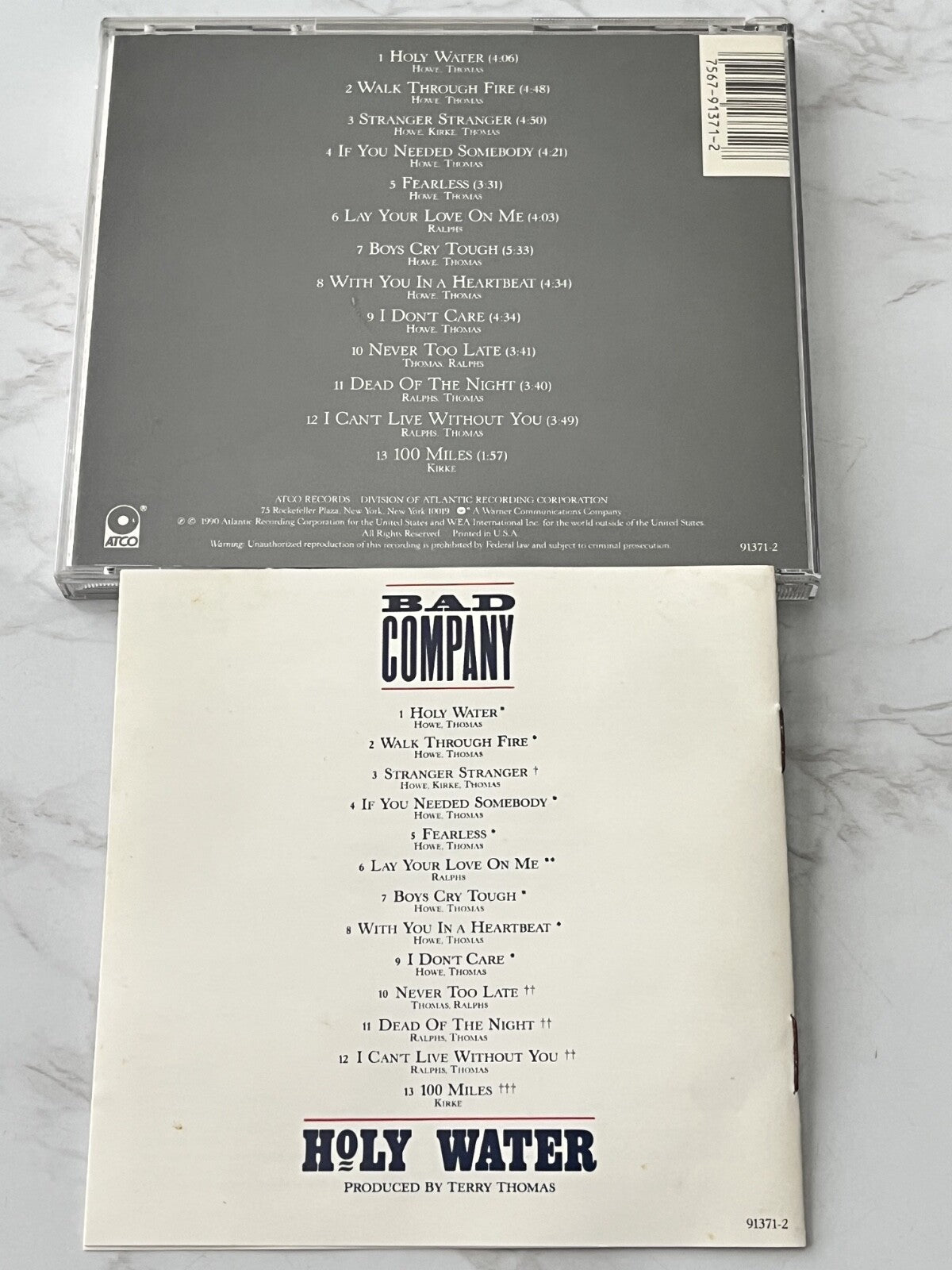 Bad Company – Holy Water (1990) [ORIGINAL USA PRESS]