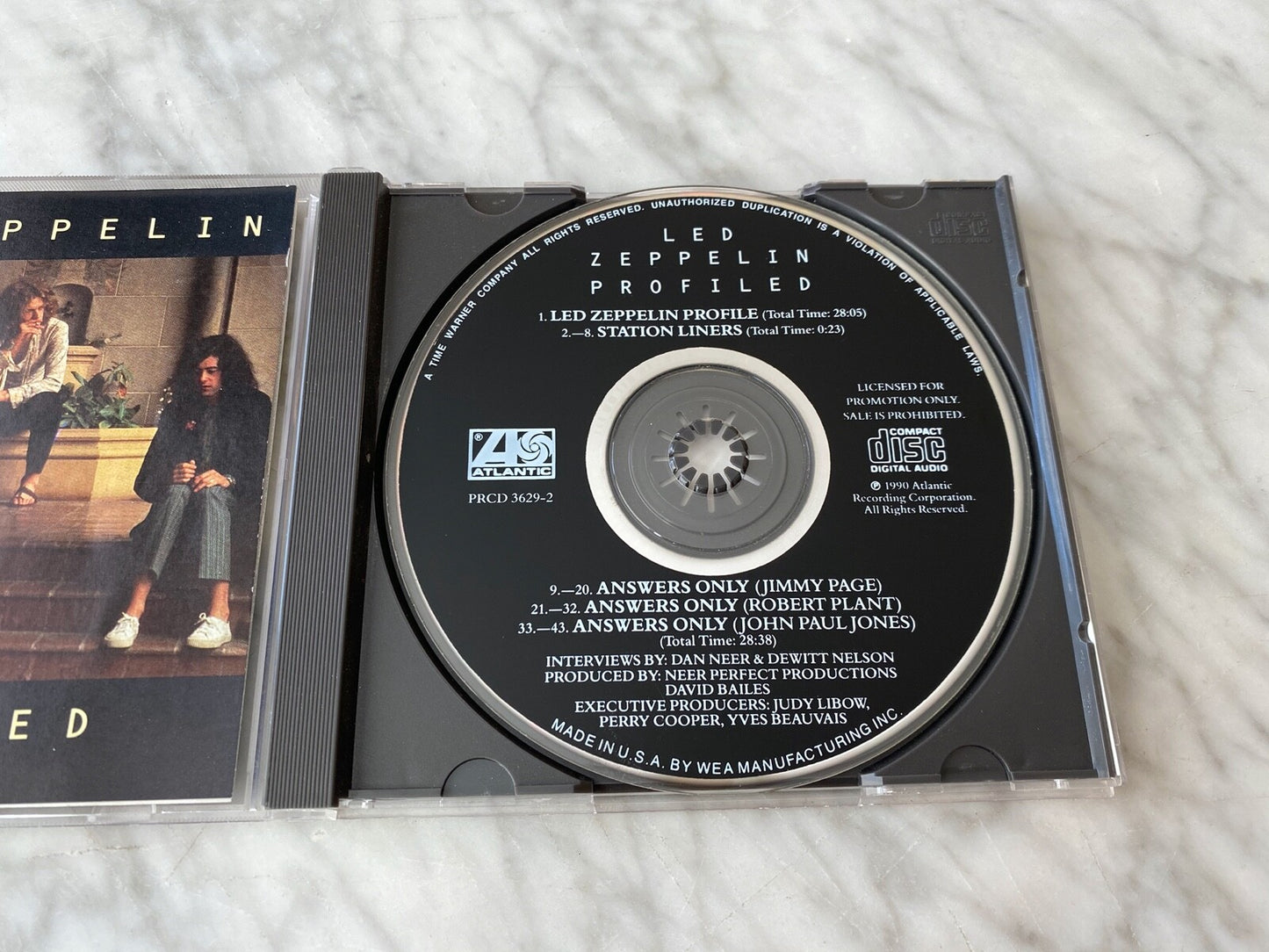 Led Zeppelin – Profiled (Promo) (1990)