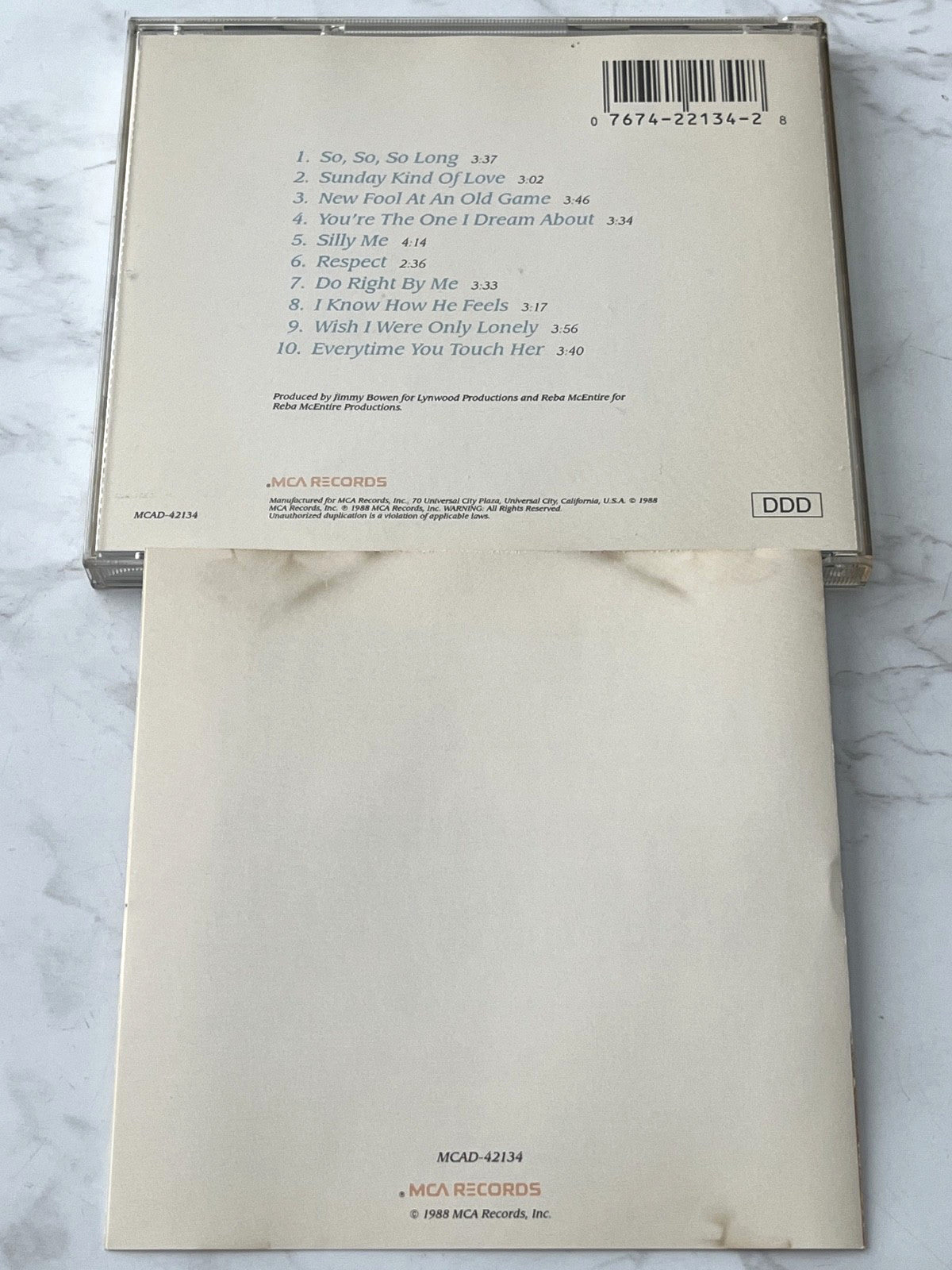 Reba McEntire – Reba (1988) [JVC PRESS]
