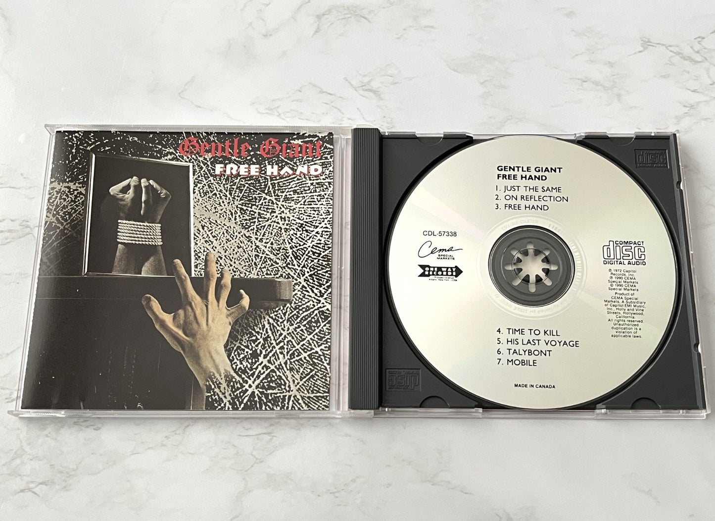 Gentle Giant – Free Hand (1990) [CANADA PRESS]