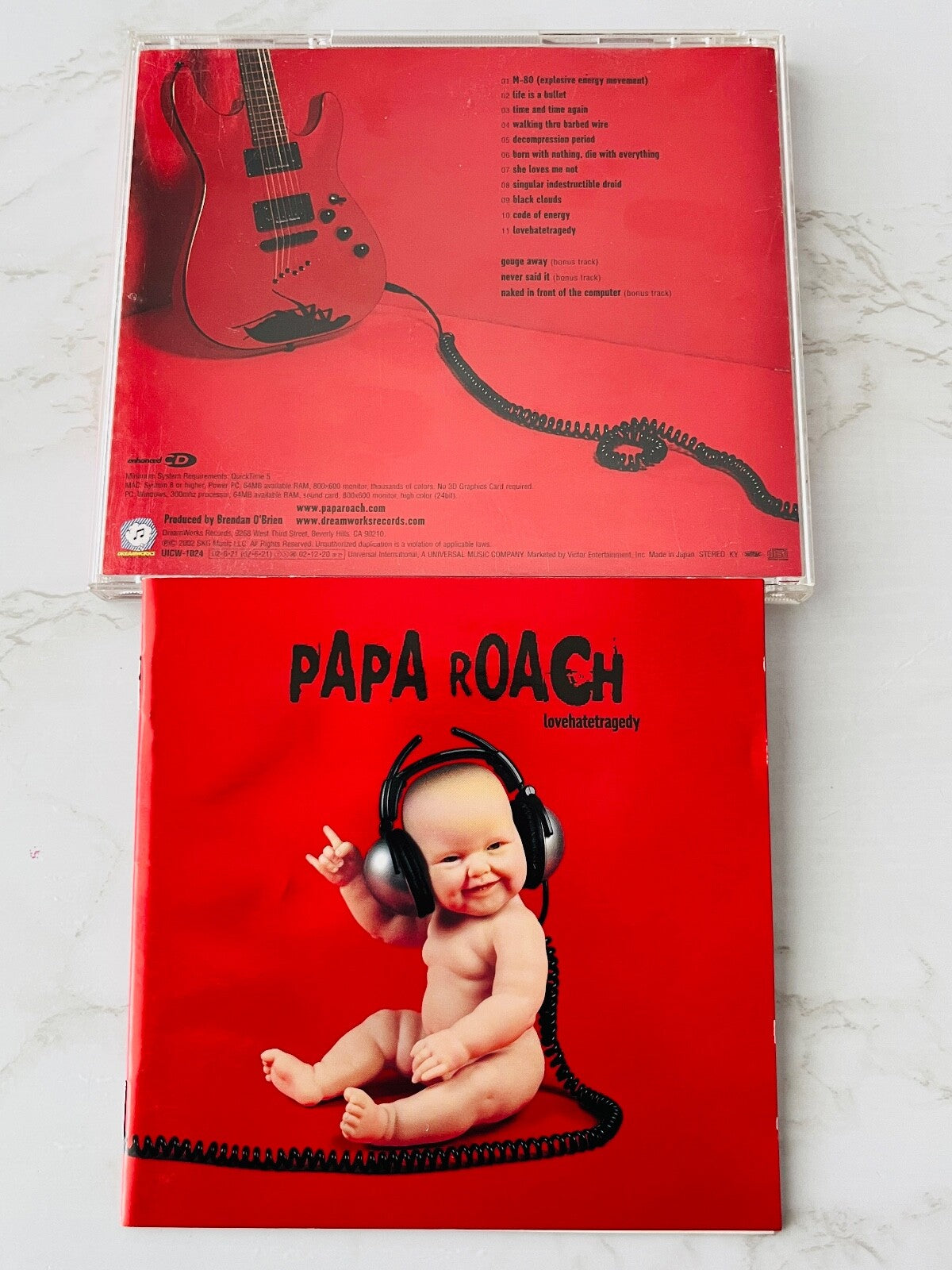 Papa Roach – Lovehatetragedy (OBI) (2002)