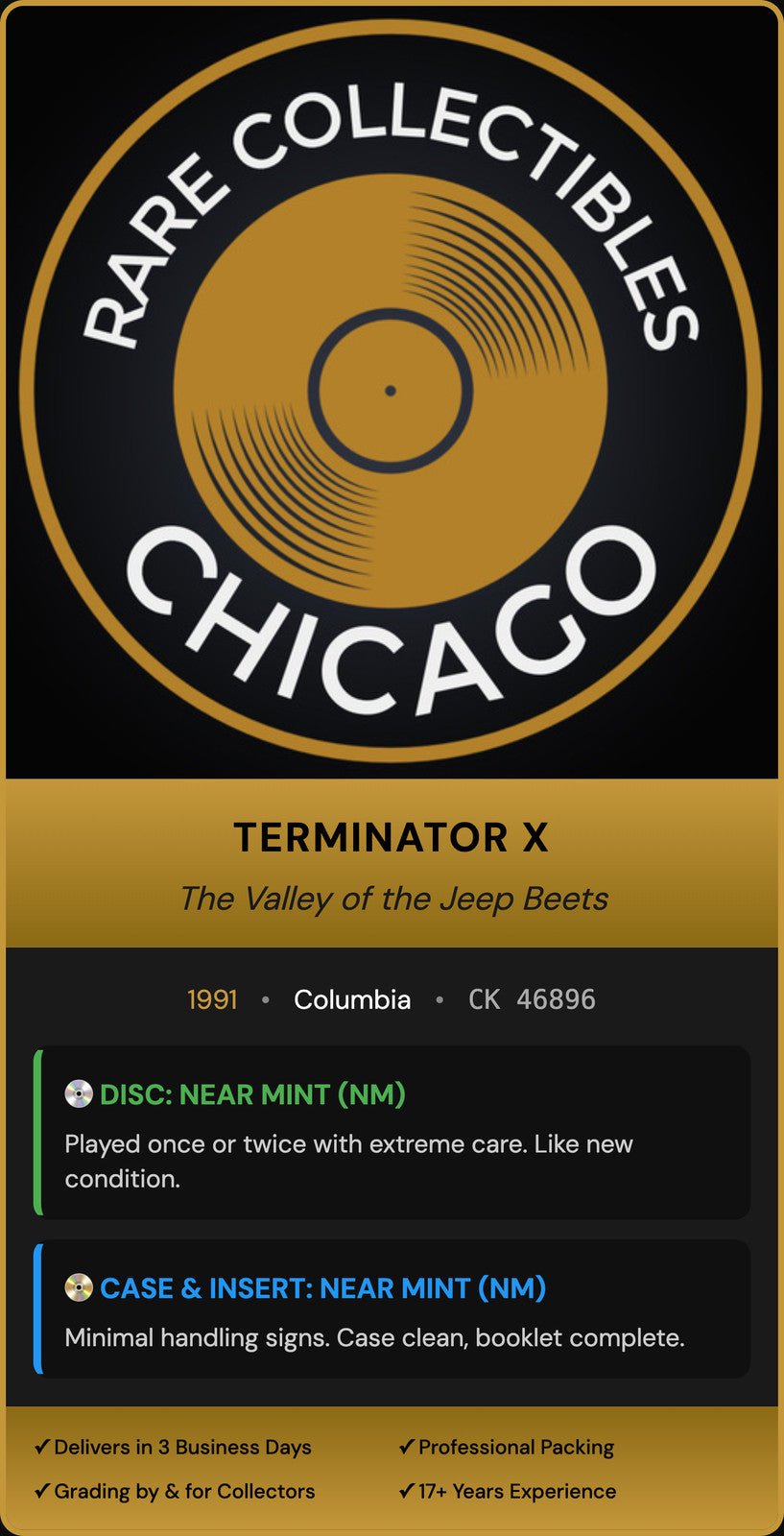 Terminator X – The Valley of the Jeep Beets (1991)
