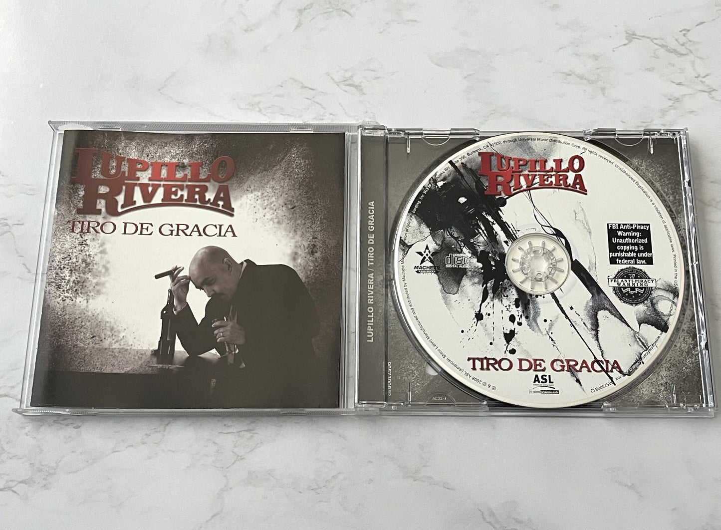 Lupillo Rivera – Tiro De Gracia (2008) [ORIGINAL USA PRESS]