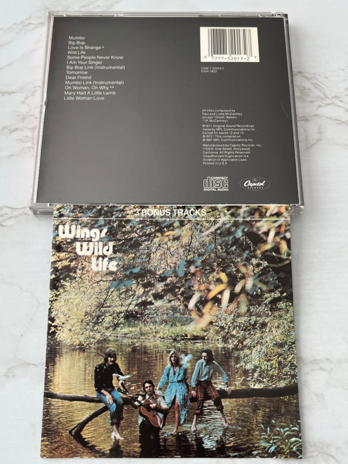 Paul McCartney, Wings – Wild Life (1987)