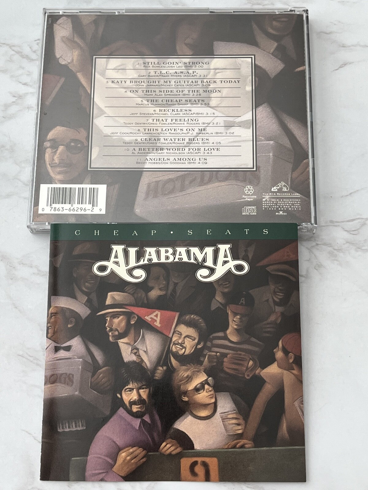 Alabama – Cheap Seats (1993) [JVC PRESS]