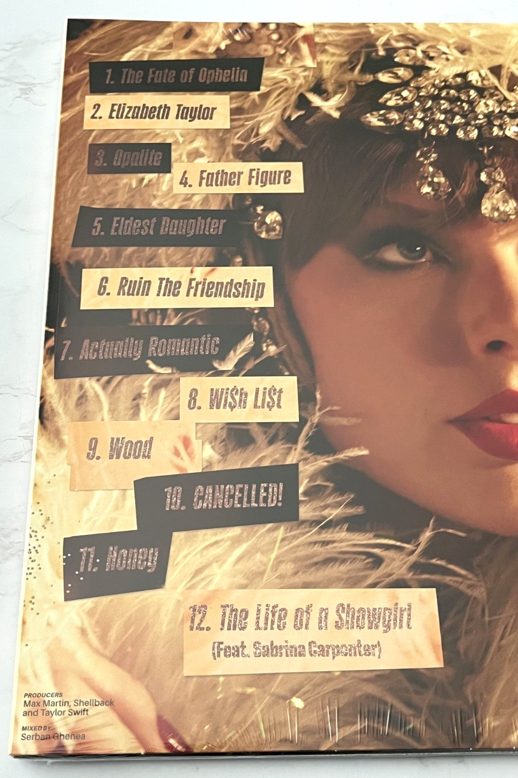 Taylor Swift The Life Of A Showgirl The Crowd Is Your King Vinyl SEALED! LTD ED.