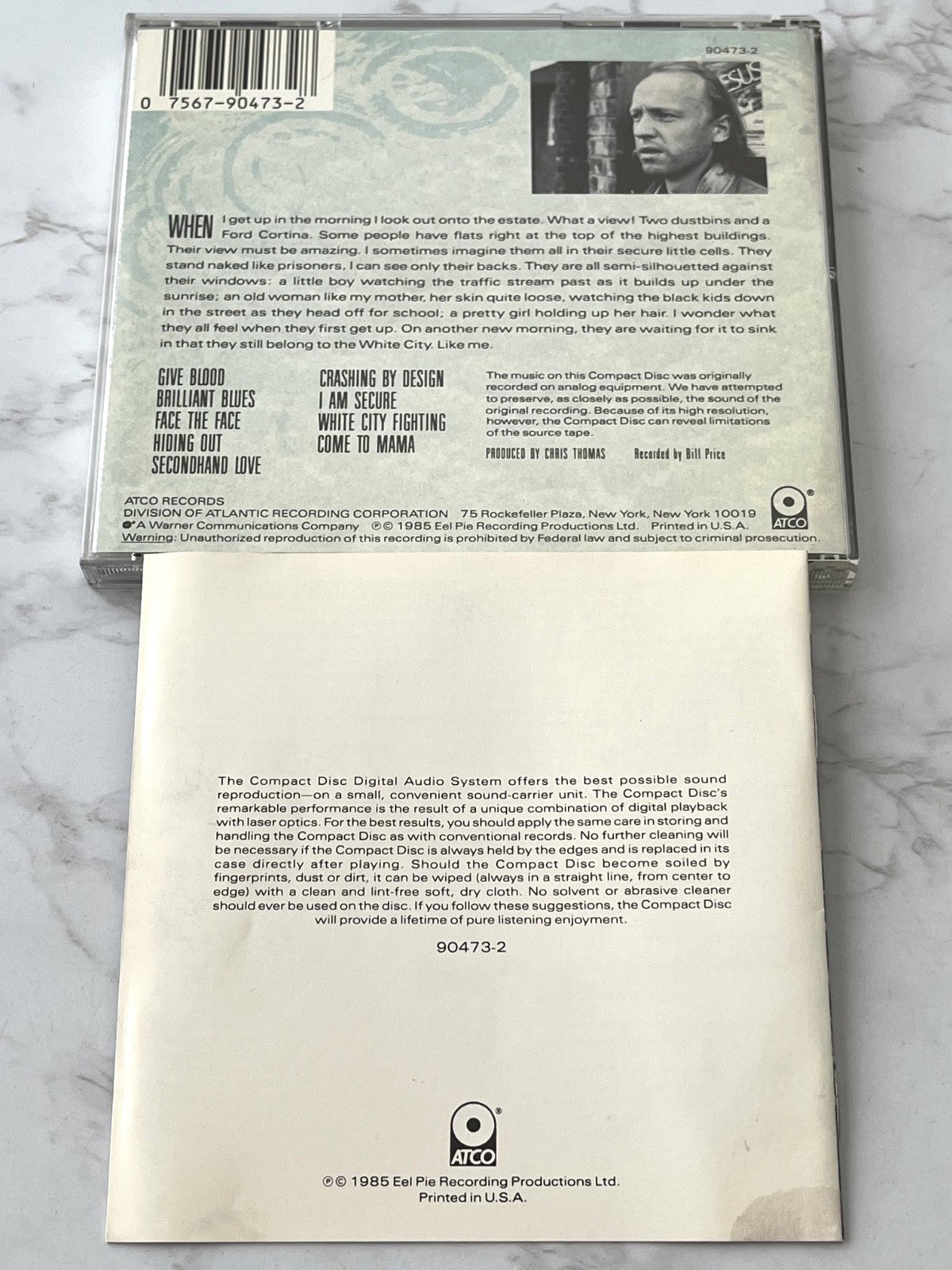 Pete Townshend – White City A Novel [JAPAN TARGET ERA]