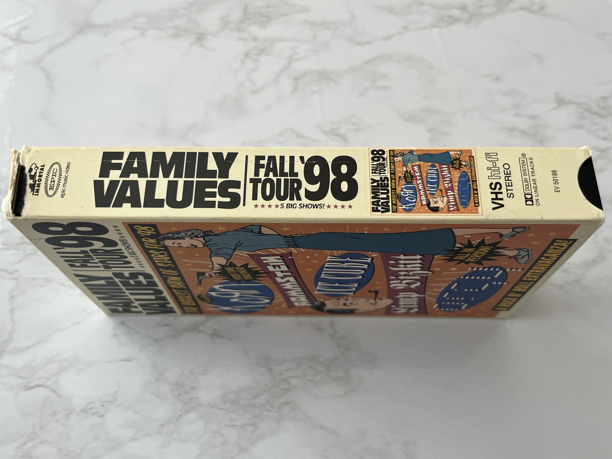 Family Values Fall Tour '98 VHS 1999 Immortal EV 50188 Korn, Rammstein (1999)