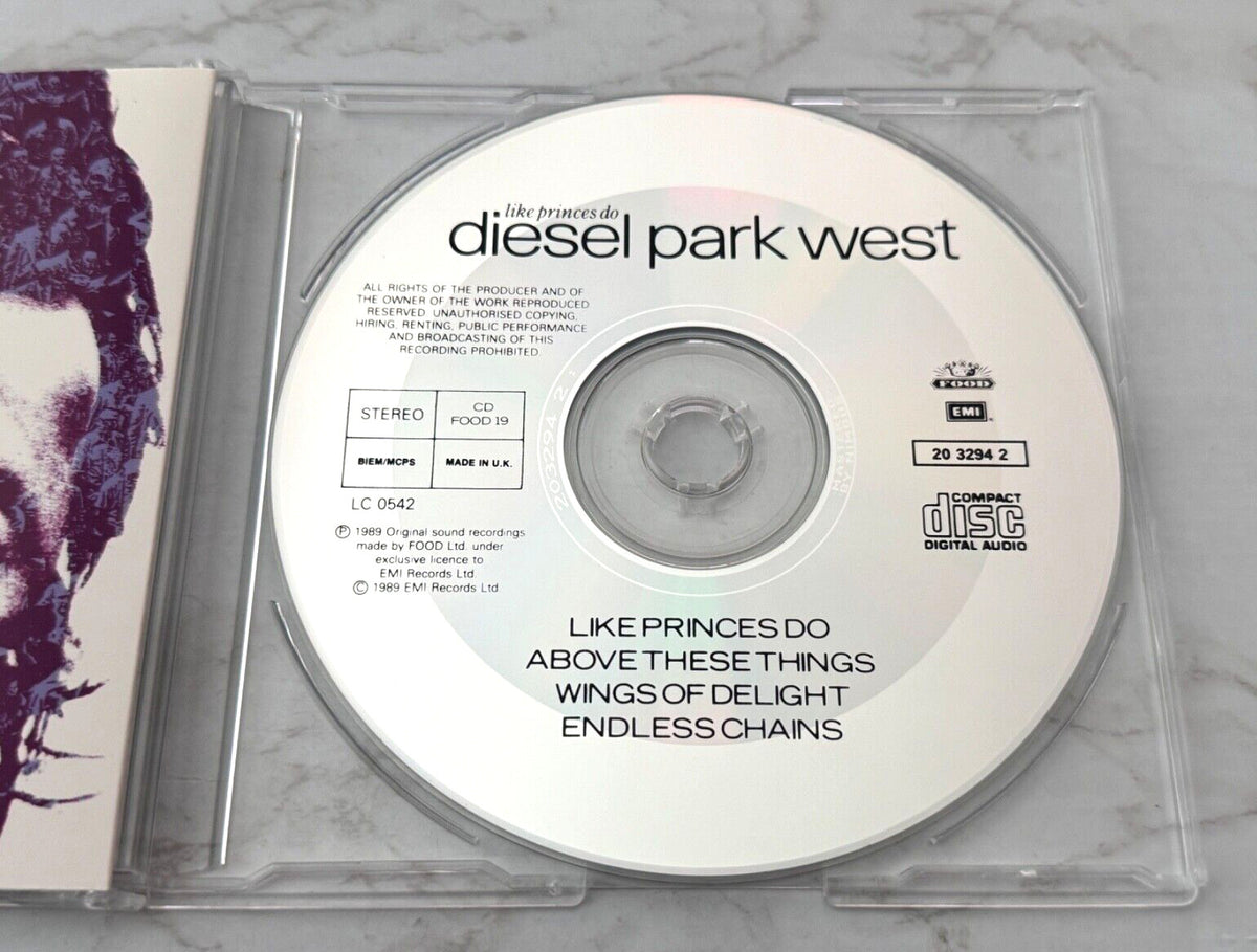 Diesel Park West – Like Princes Do (1989) [UK PRESS]