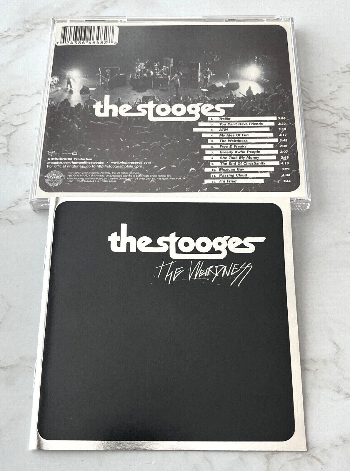 Iggy Pop, The Stooges – The Weirdness (2007) [ORIGINAL USA PRESS]