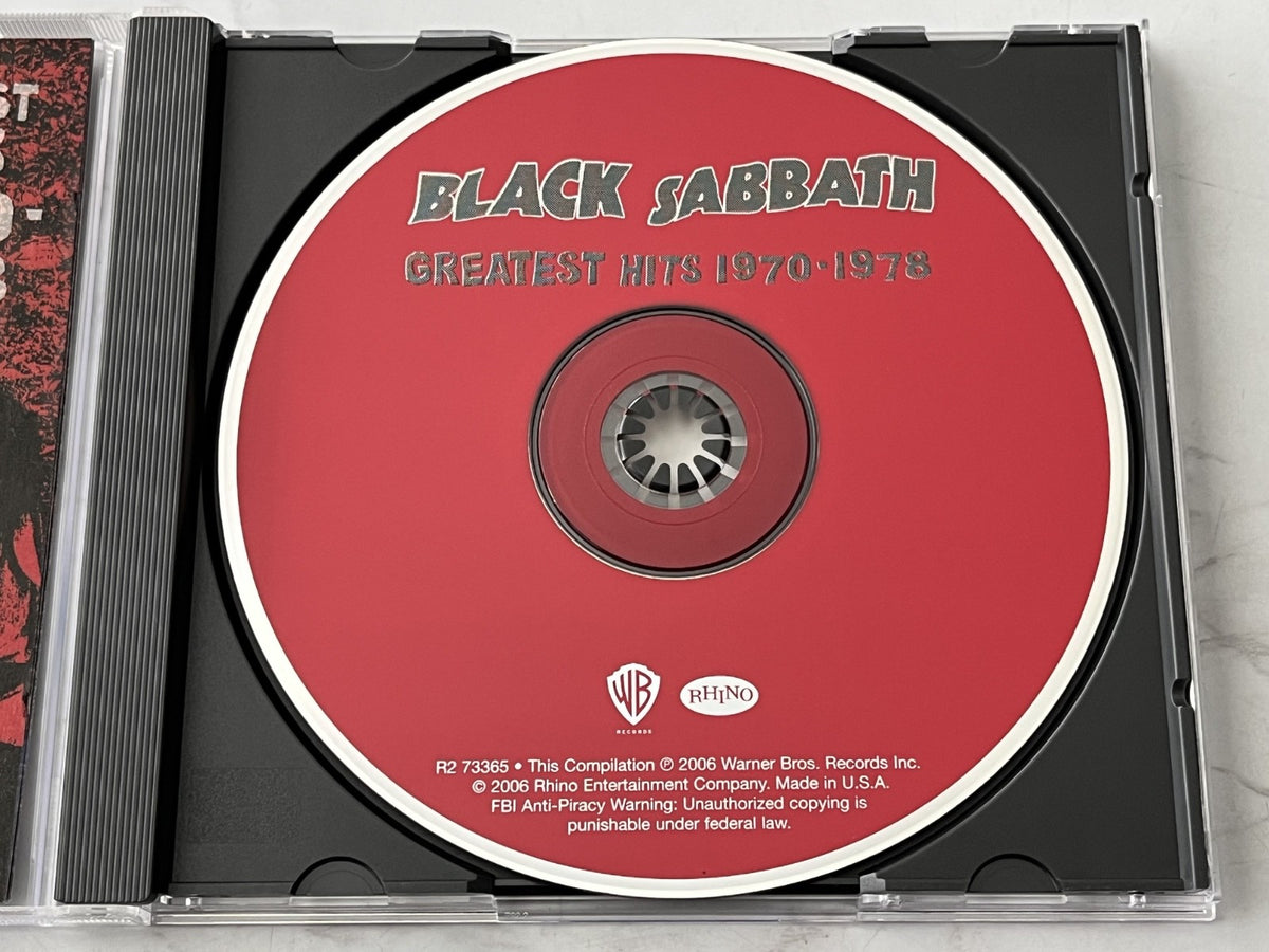 Black Sabbath – Greatest Hits 1970-1978 (2006) [ORIGINAL USA PRESS]