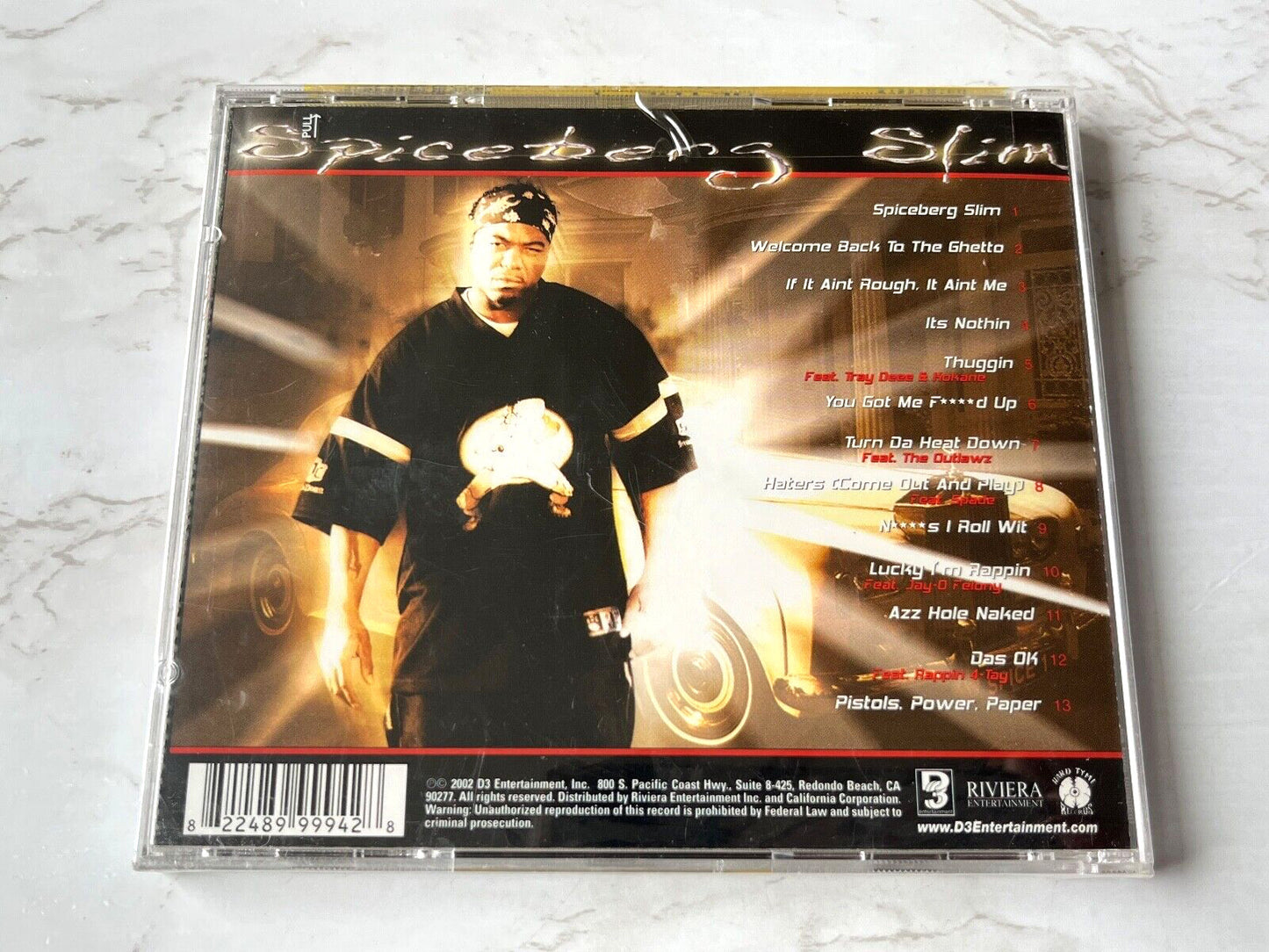 Spice 1 – Spiceberg Slim (2002) [ORIGINAL USA PRESS]