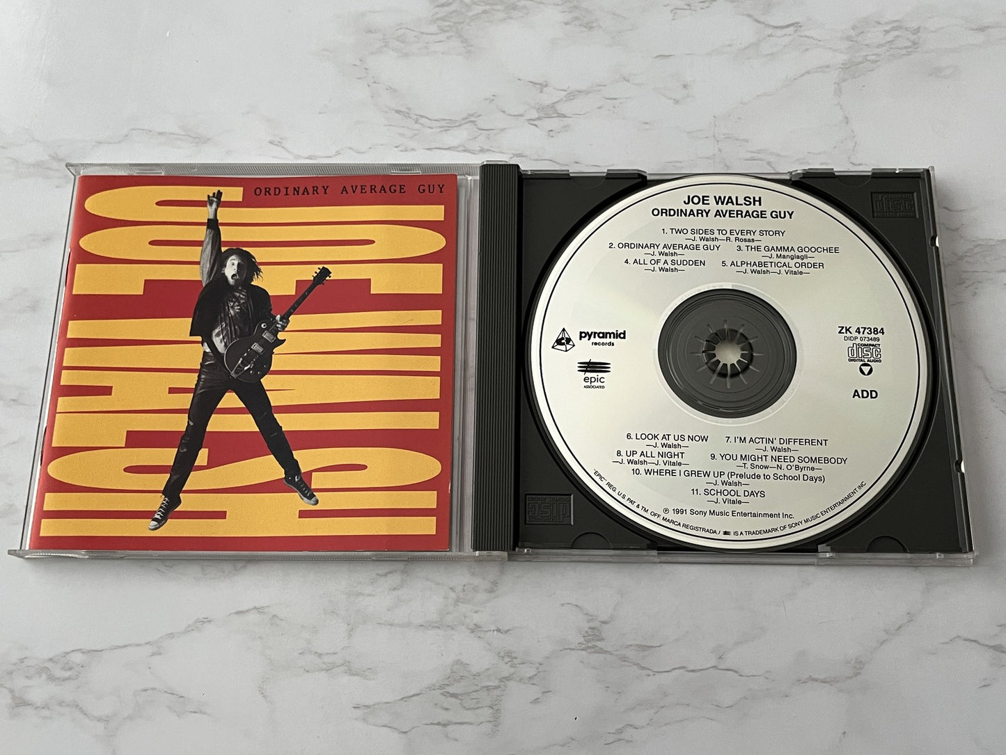 Joe Walsh – Ordinary Average Guy (1991) [ORIGINAL USA PRESS]