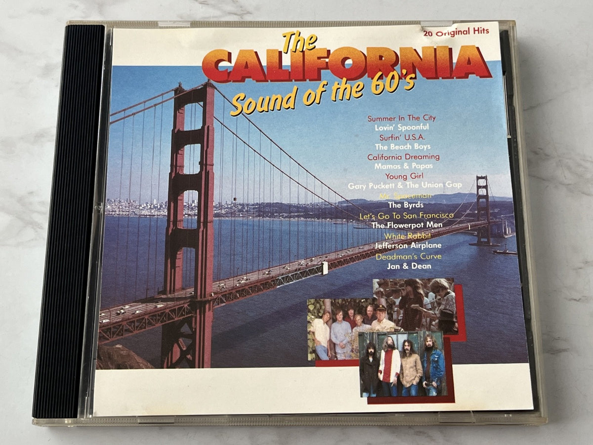 Sonny & Cher, The Beach Boys, The Mamas & the Papas, Various, The Trashmen – The California Sound Of The 60's (1988) [ORIGINAL HOLLAND PRESS]