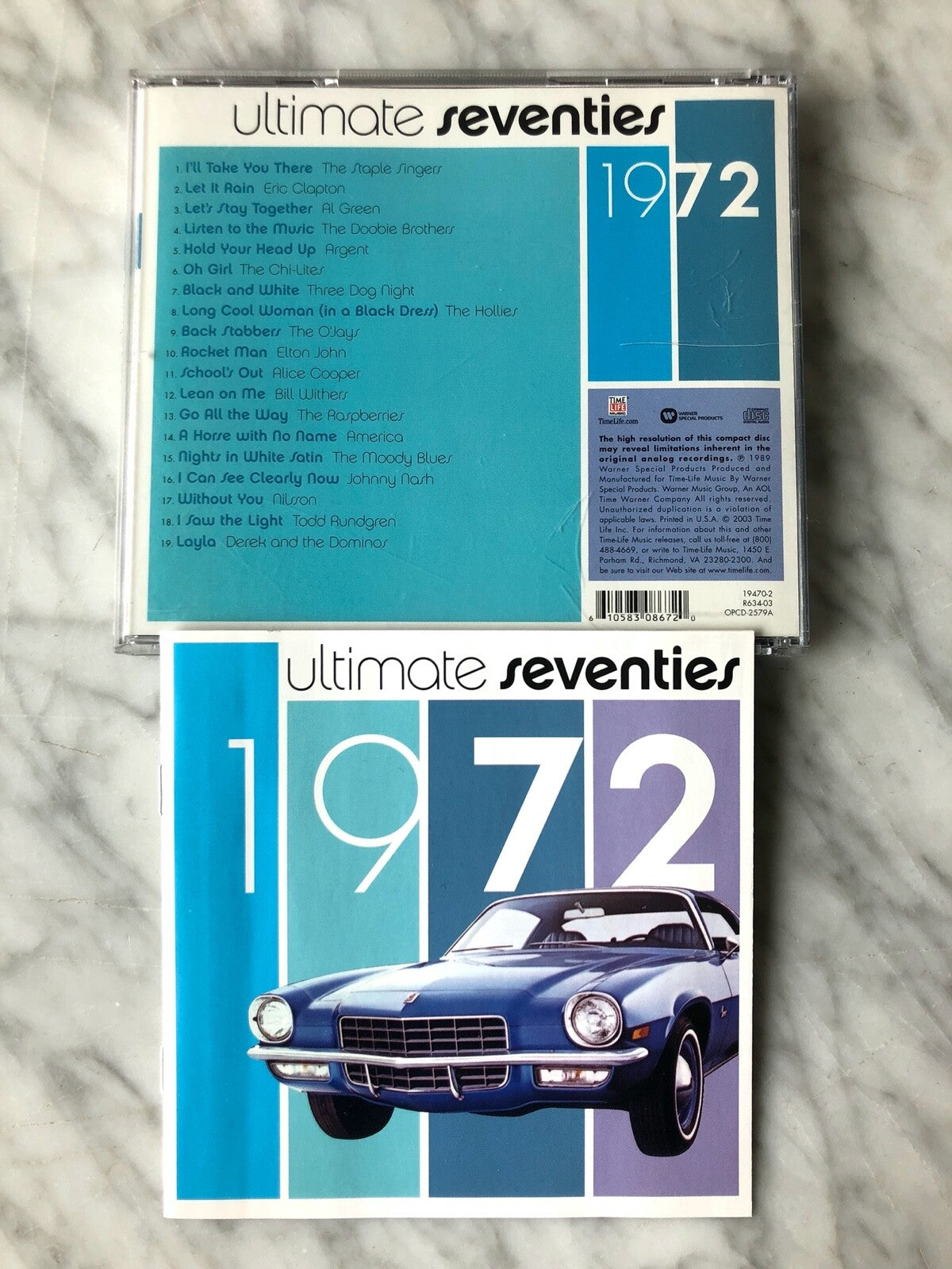 America, Elton John – Time Life Ultimate Seventies 1972 (1989)