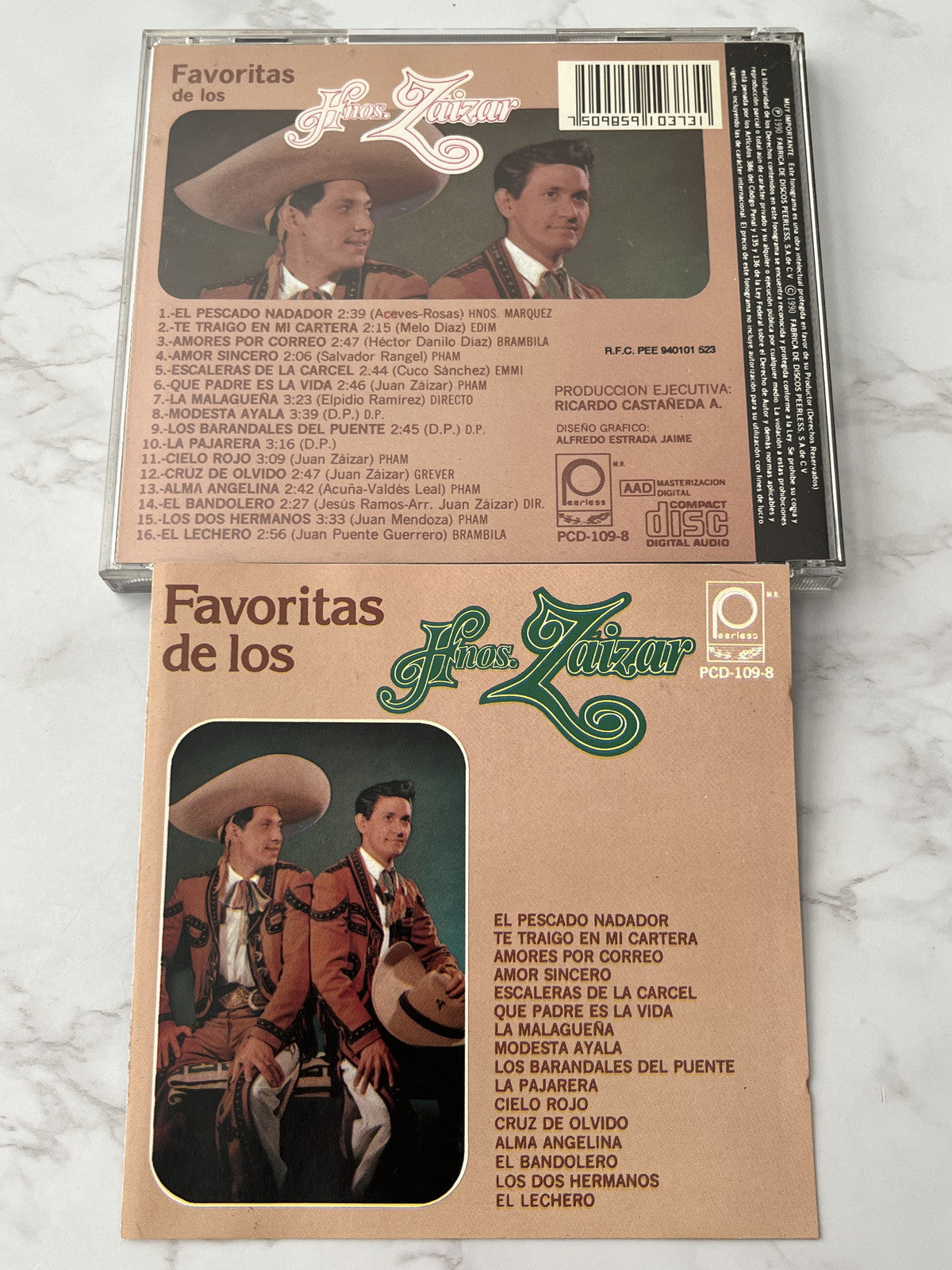 Los Hermanos Zaizar – Favoritas (1990) [ORIGINAL MEXICO PRESS]