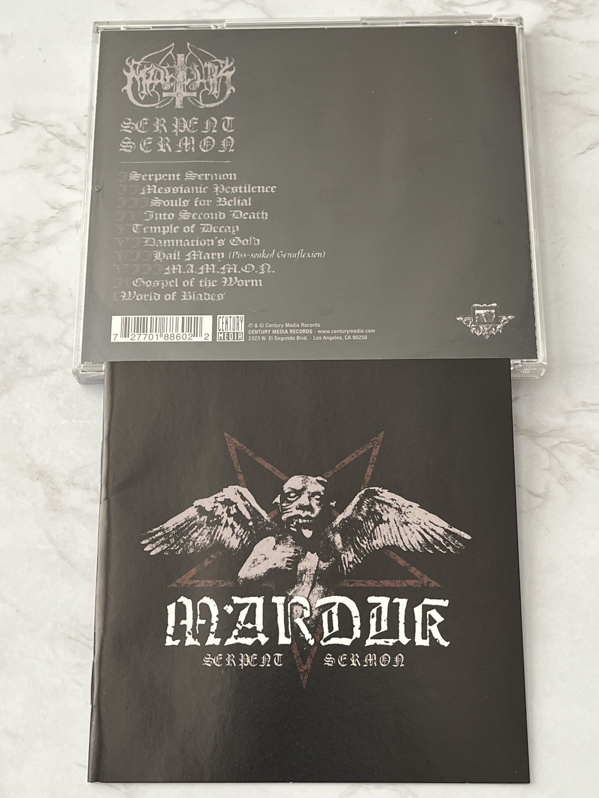 Marduk – Serpent Sermon (2012) [ORIGINAL USA PRESS]