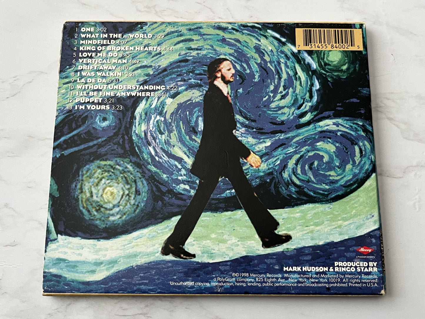 Ringo Starr – Vertical Man (Numbered, Deluxe Edition, Digipak) (1998)