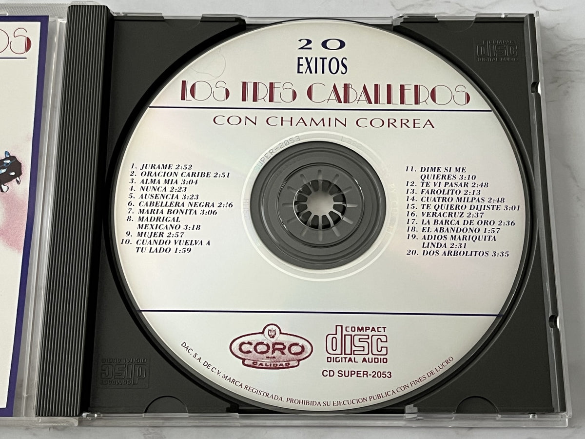Los Tres Caballeros Con Chamín Correa – Los Tres Caballeros Con Chamin Correa 20 Exitos (1995)