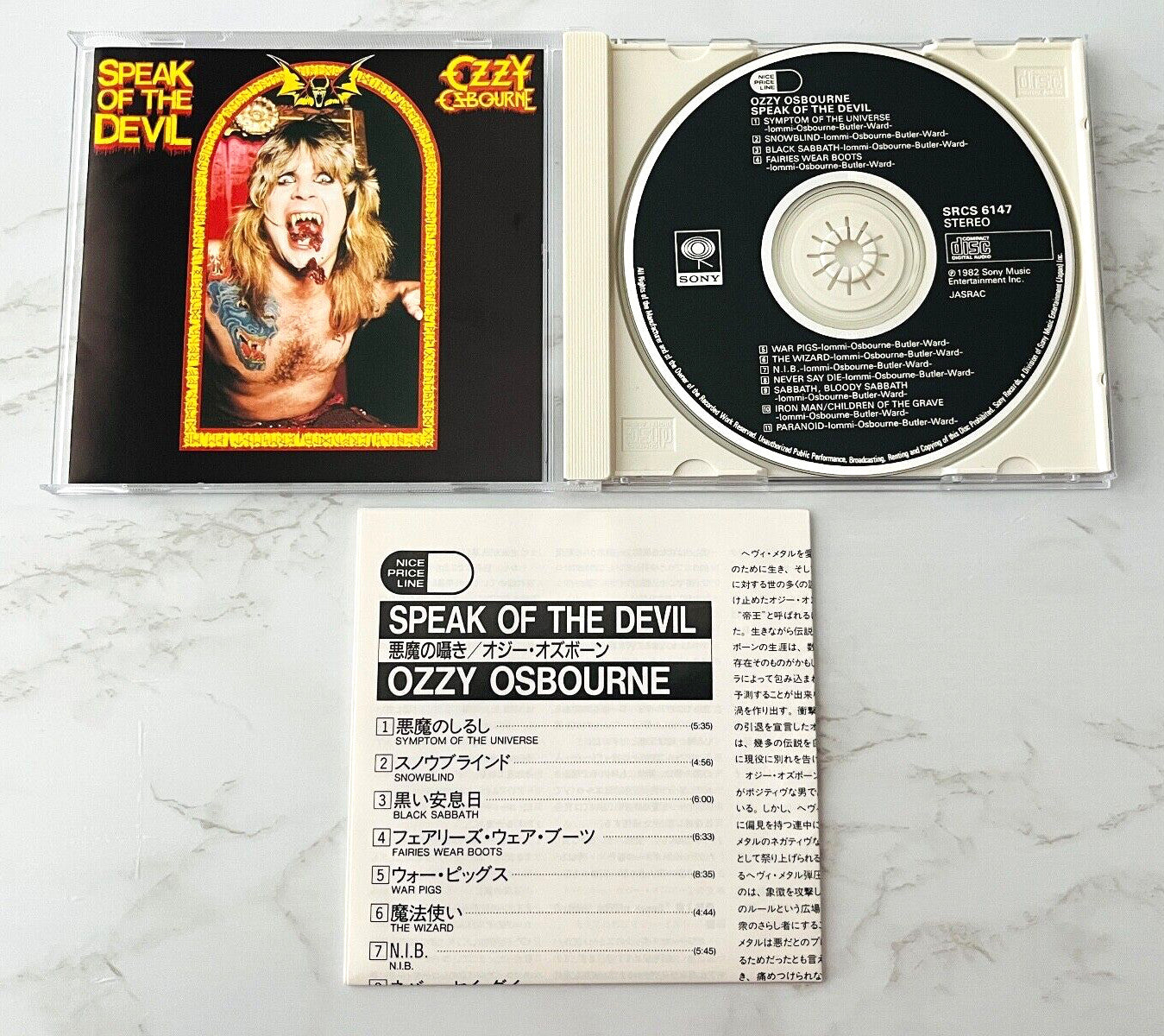Ozzy Osbourne – Speak Of The Devil (1991)