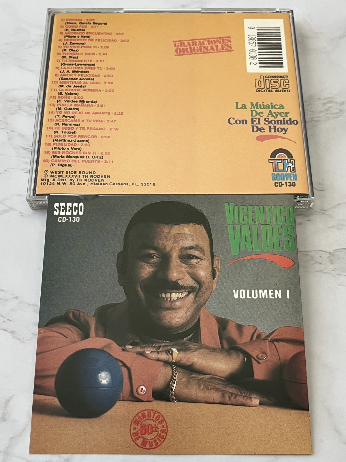 Vicentico Valdés – Vicentico Valdes Volumen I (1987) [ORIGINAL USA PRESS]