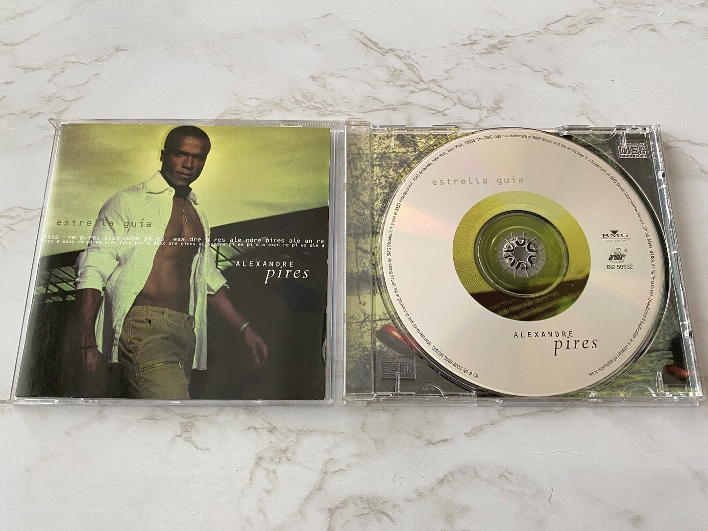 Alexandre Pires – Estrella Guia (2003) [ORIGINAL USA PRESS]