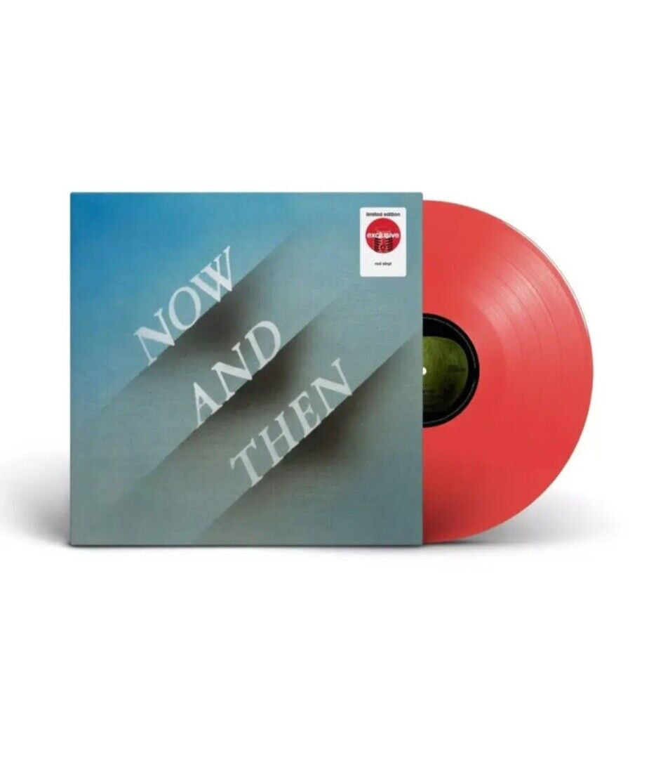 The Beatles Now And Then 12" Single RED Vinyl SEALED! TARGET EXCLUSIVE! Lennon