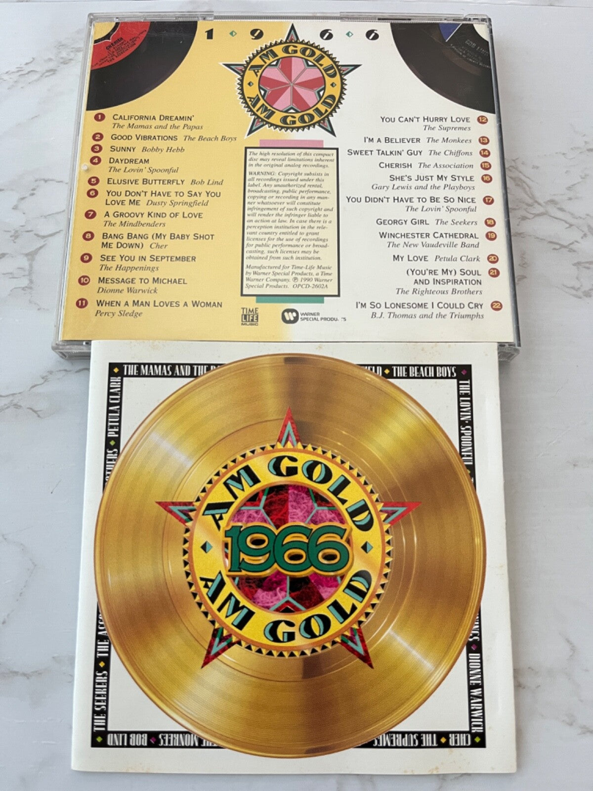 Cher, The Beach Boys, The Supremes, Various – Time Life Music AM GOLD 1966 (1990)
