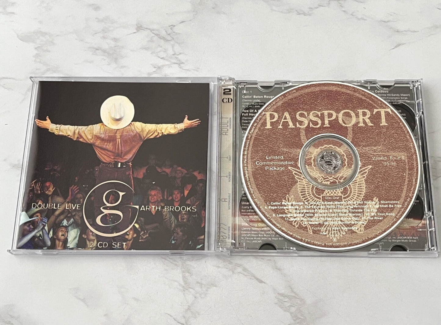 Garth Brooks – Double Live (1998) [ORIGINAL USA PRESS]