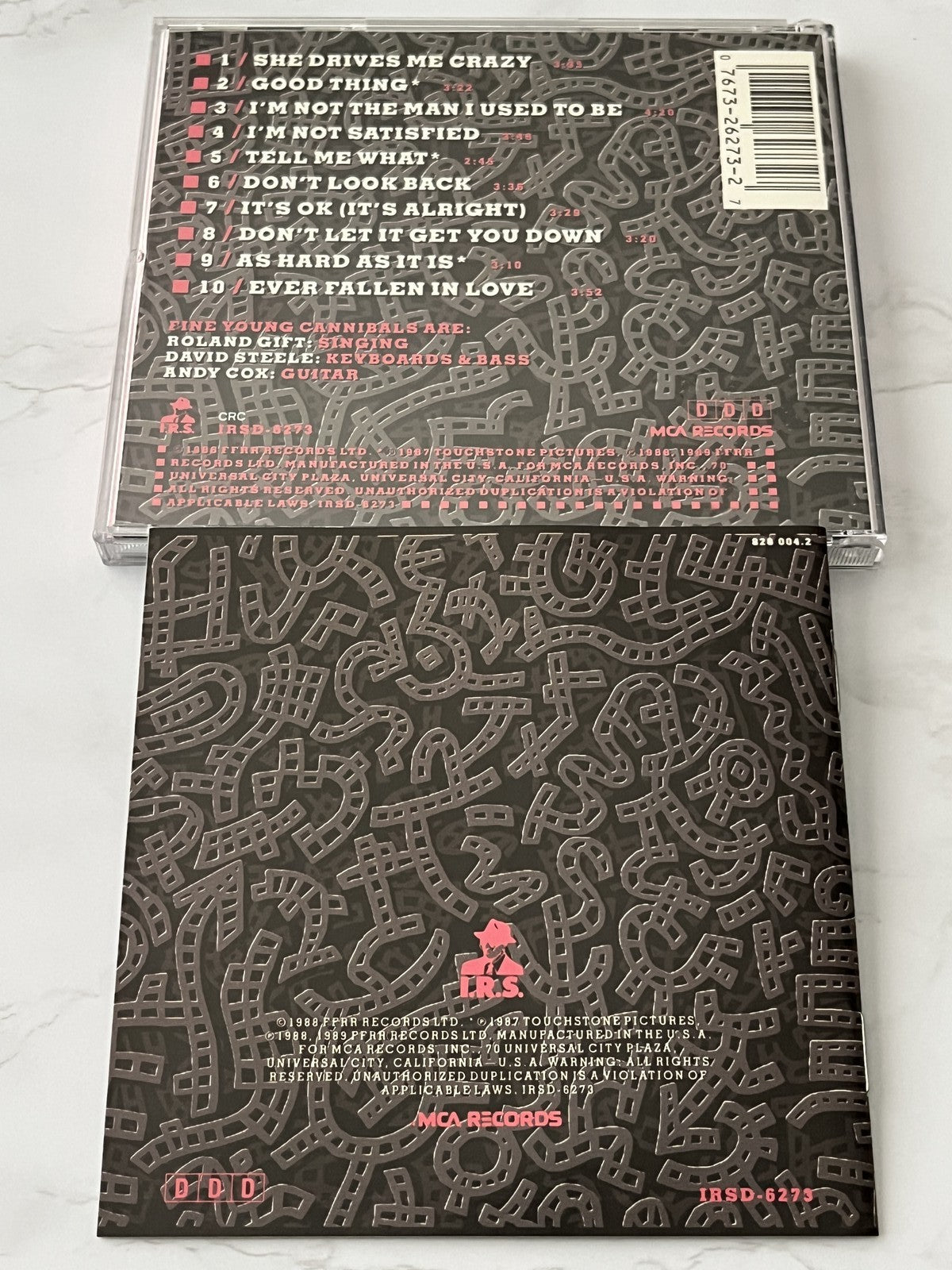 Fine Young Cannibals – The Raw and The Cooked (1989) [USA SILVER DISC PDO]