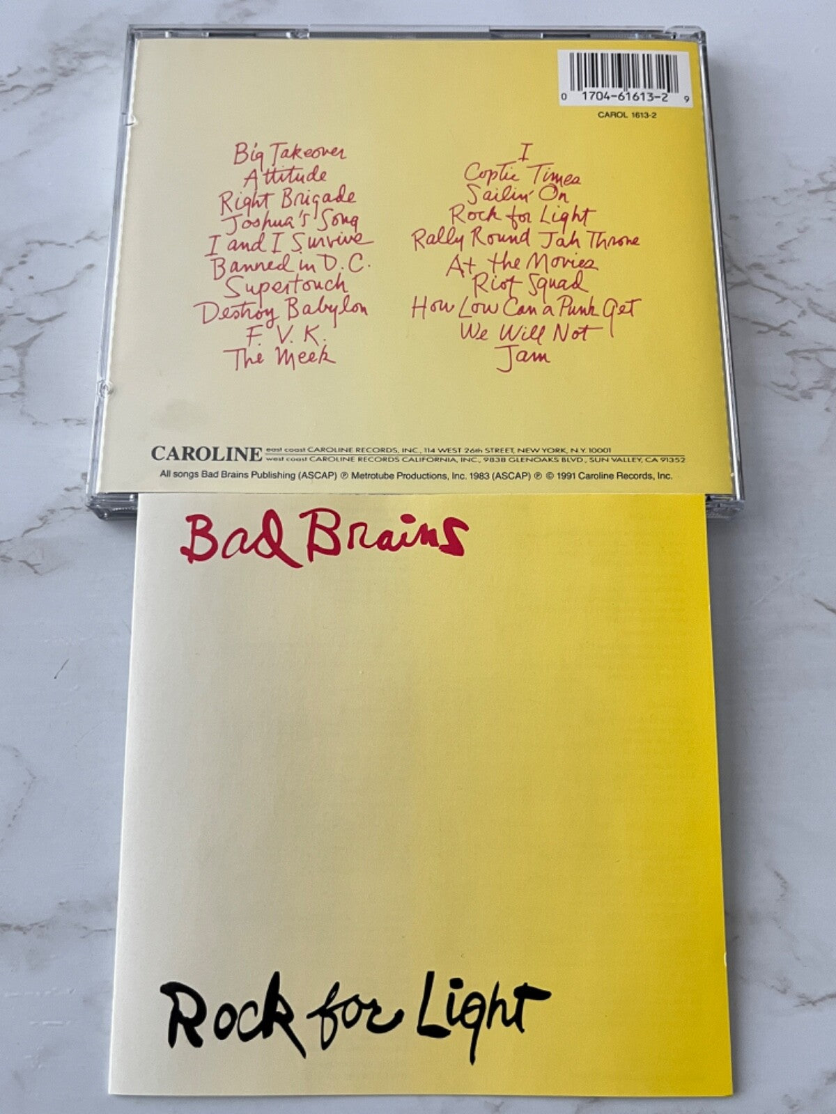 Bad Brains – Rock For Light
