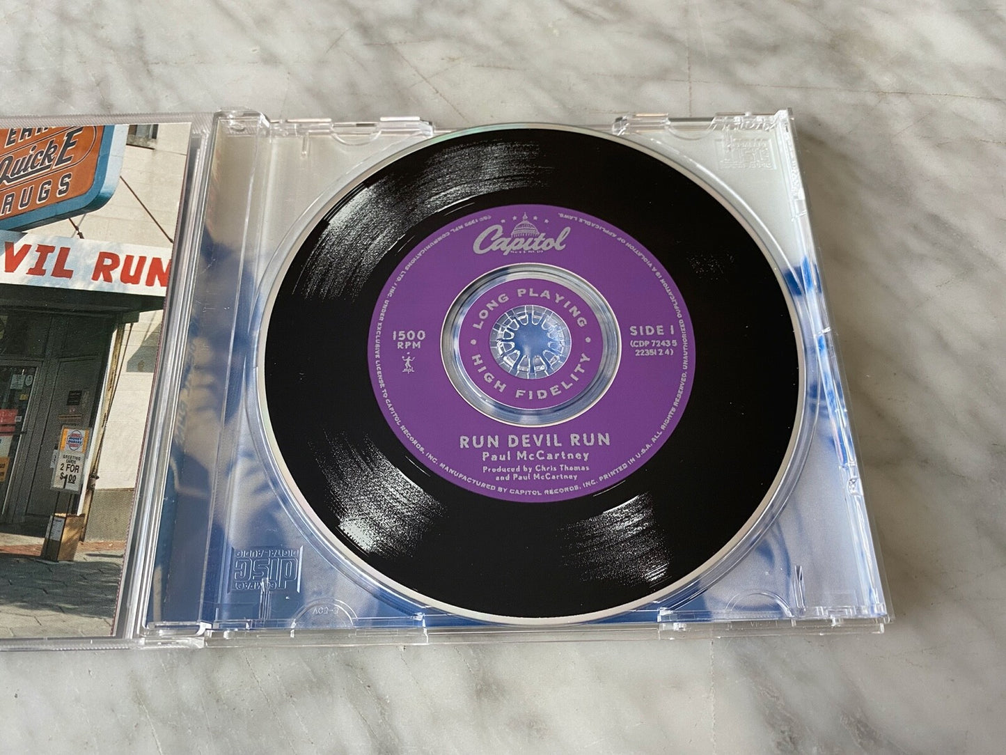 Paul McCartney – Run Devil Run (1999) [ORIGINAL USA PRESS]