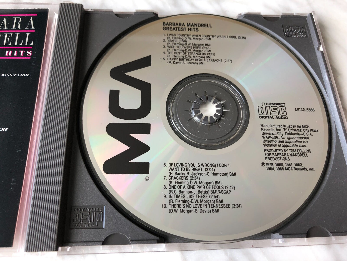 Barbara Mandrell – Greatest Hits (1985) [JAPAN TARGET ERA]