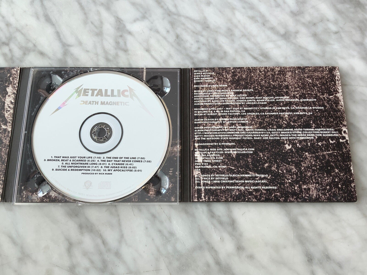 Metallica – Death Magnetic (Digipak) (2008)