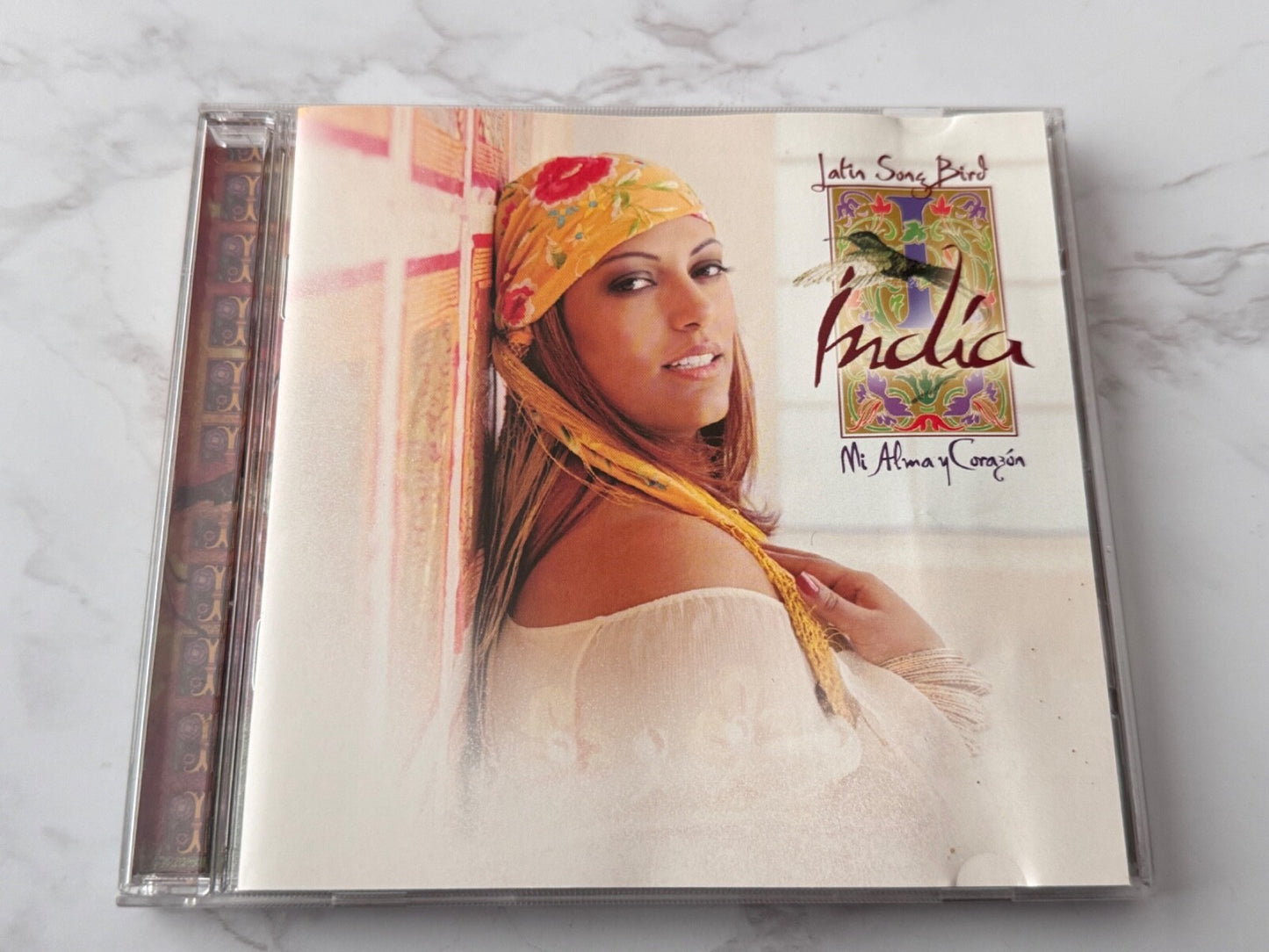 India – Latin Song Bird Mi Alma Y Corazon (2002) [ORIGINAL USA PRESS]