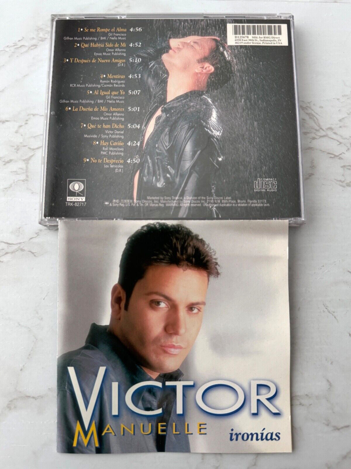 Victor Manuelle – Ironias (1998) [ORIGINAL USA PRESS]