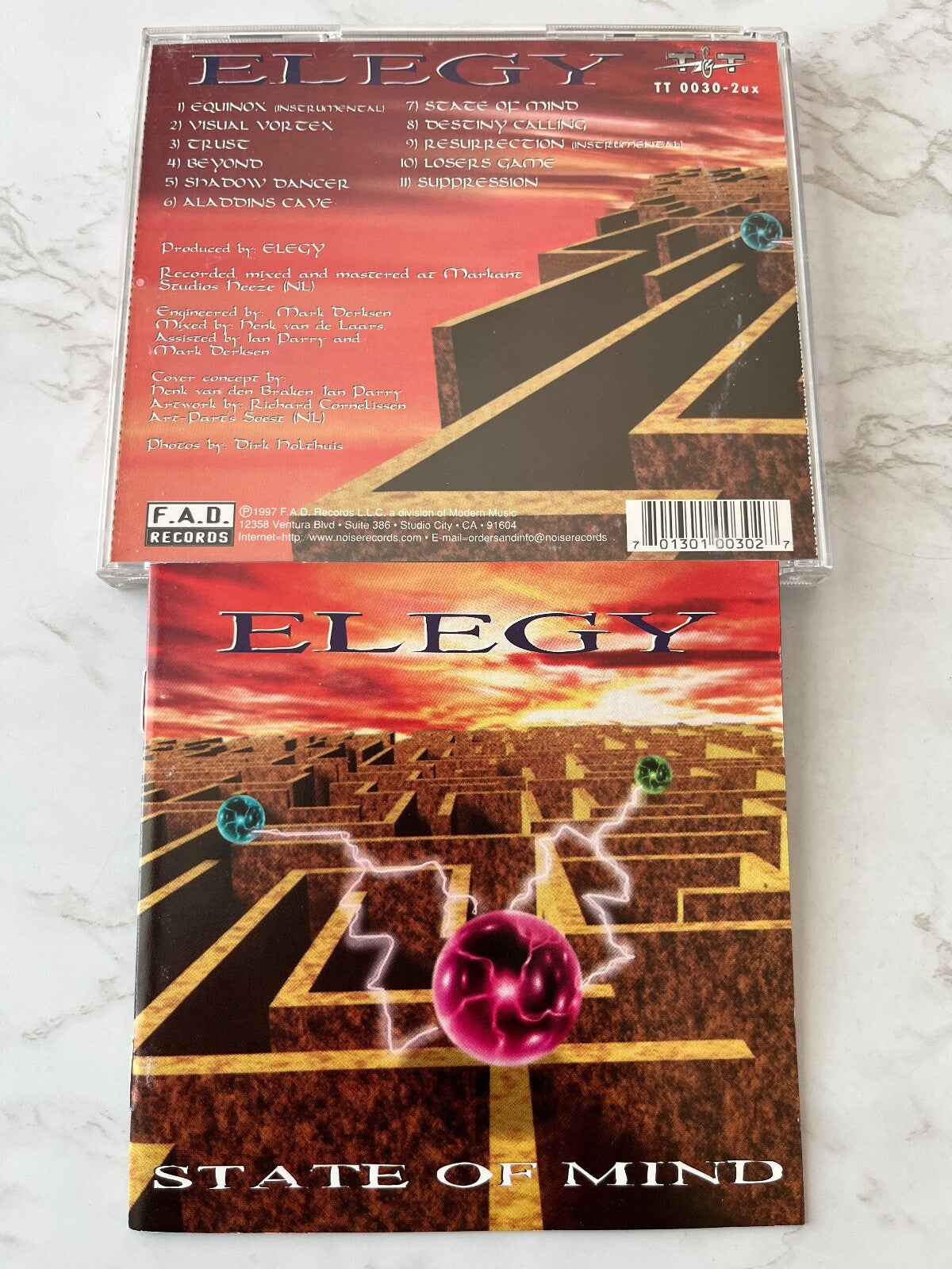 Elegy – State Of Mind (1997) [ORIGINAL USA PRESS]