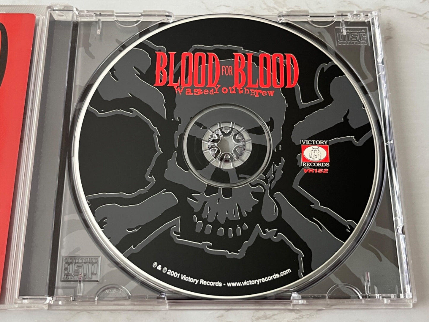 Blood For Blood – Wasted Youth Brew (2001) [ORIGINAL USA PRESS]