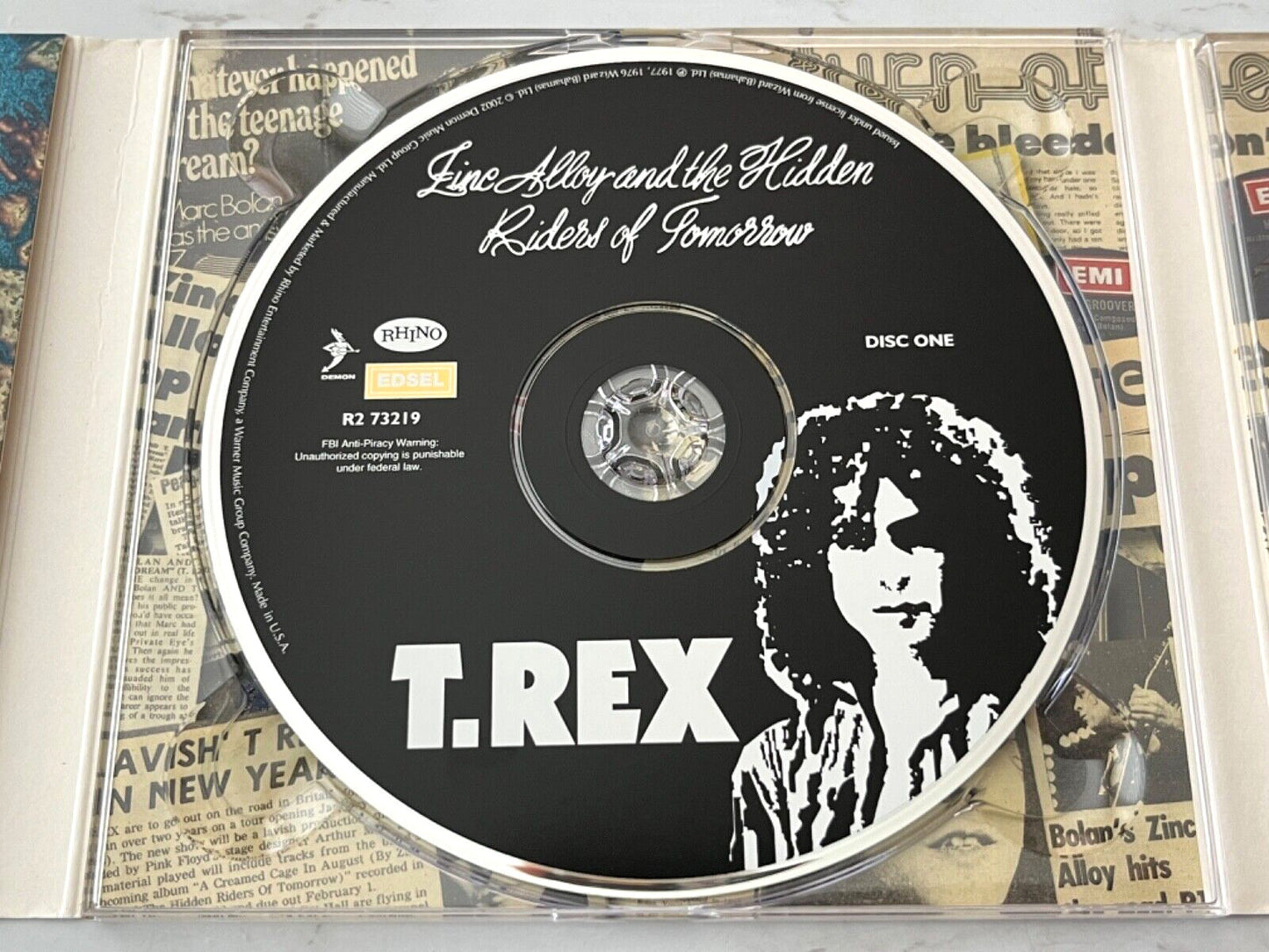Marc Bolan, T. Rex – & T. Rex Zinc Alloy And The Hidden Riders Of Tomorrow (Digipak) (2002)