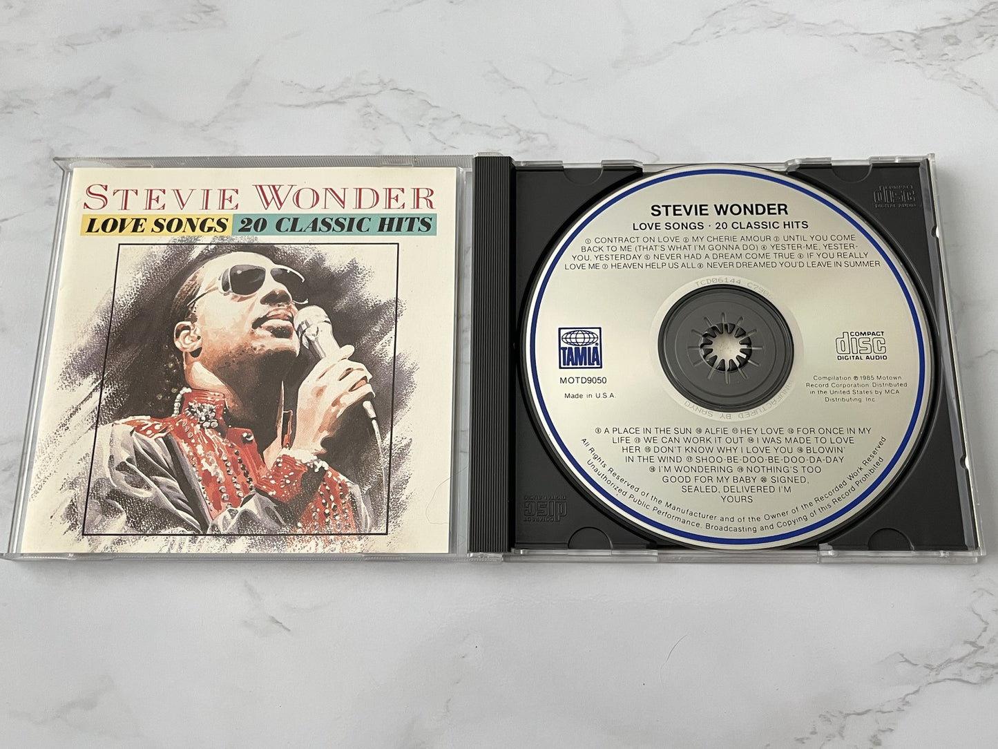 Stevie Wonder – Love Songs 20 Classic Hits [SANYO PRESS]