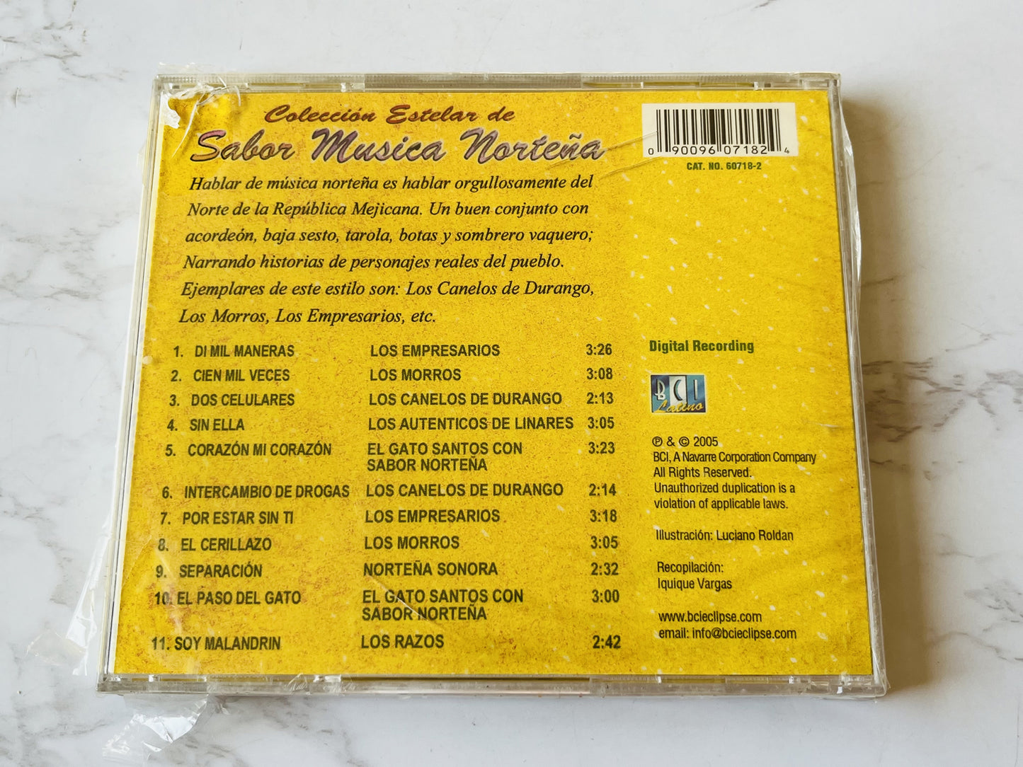 Sabor Musica Norteña (2005) [ORIGINAL USA PRESS]