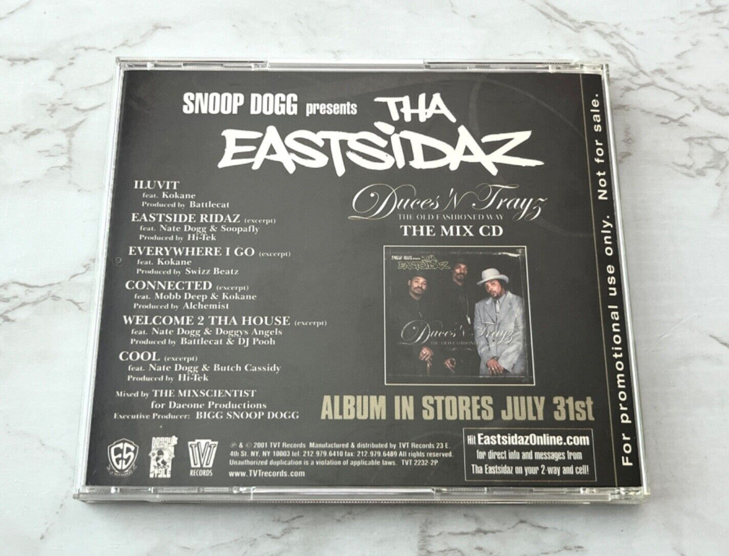 Snoop Dogg – Presents Tha Eastsidaz Duces N Trays Mix (Promo) (2001)