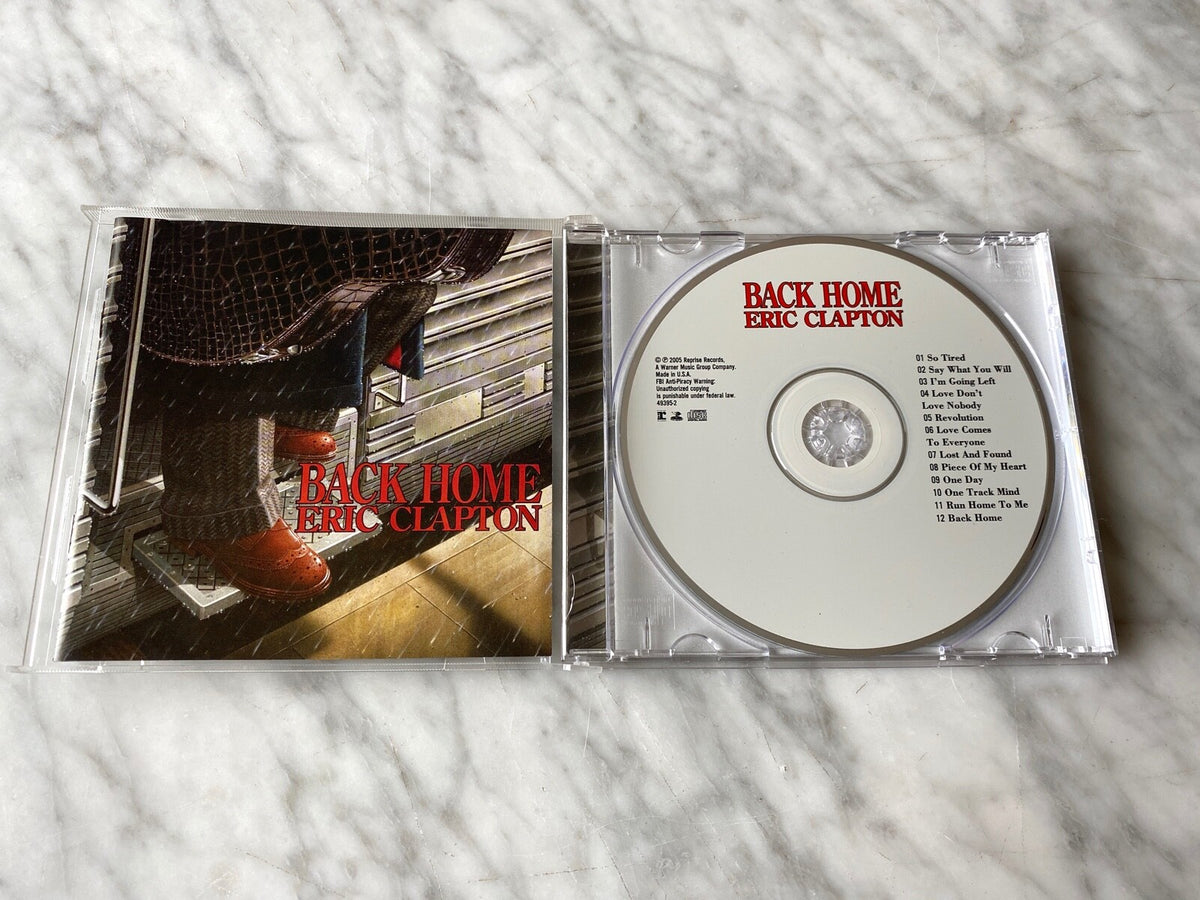 Eric Clapton – Back Home (2005) [ORIGINAL USA PRESS]