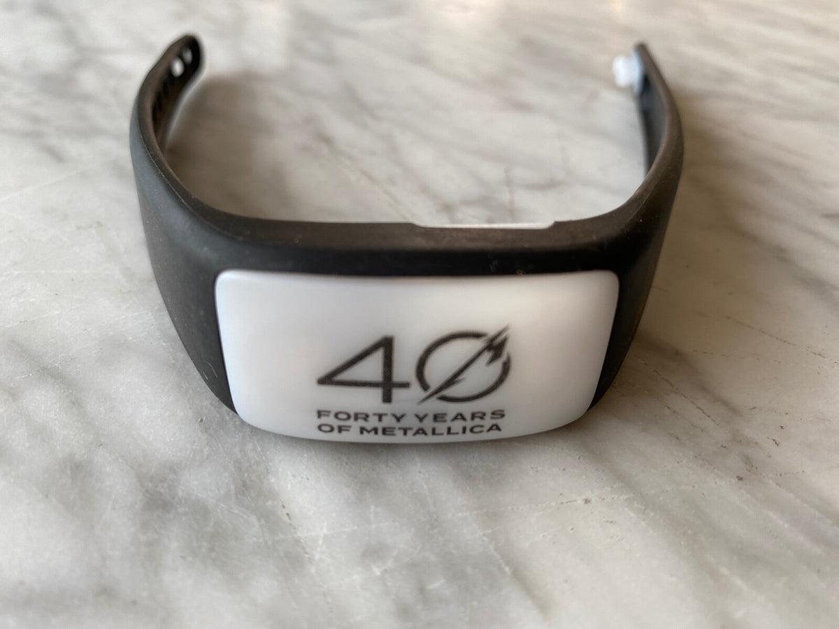 Metallica 40th Anniversary Wristband! San Francisco 2021 Light Up Bracelet
