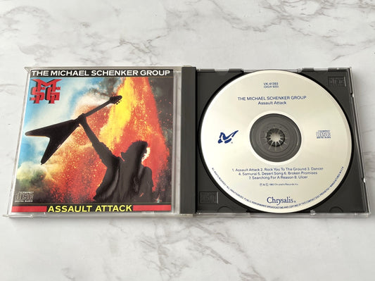 Michael Schenker – Group Assault Attack (1987) [DADC PRESS]