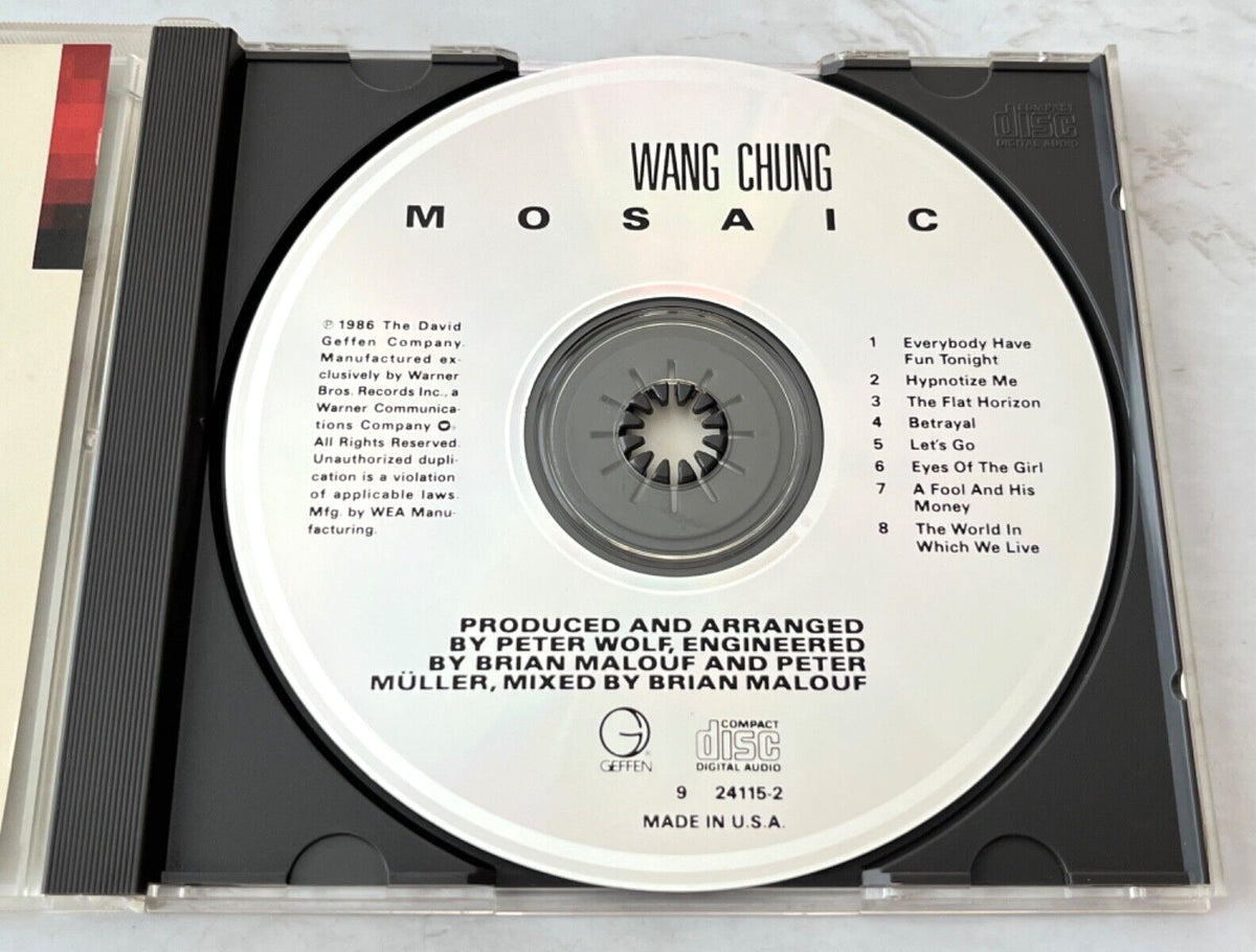Wang Chung – Mosaic [ORIGINAL USA PRESS]